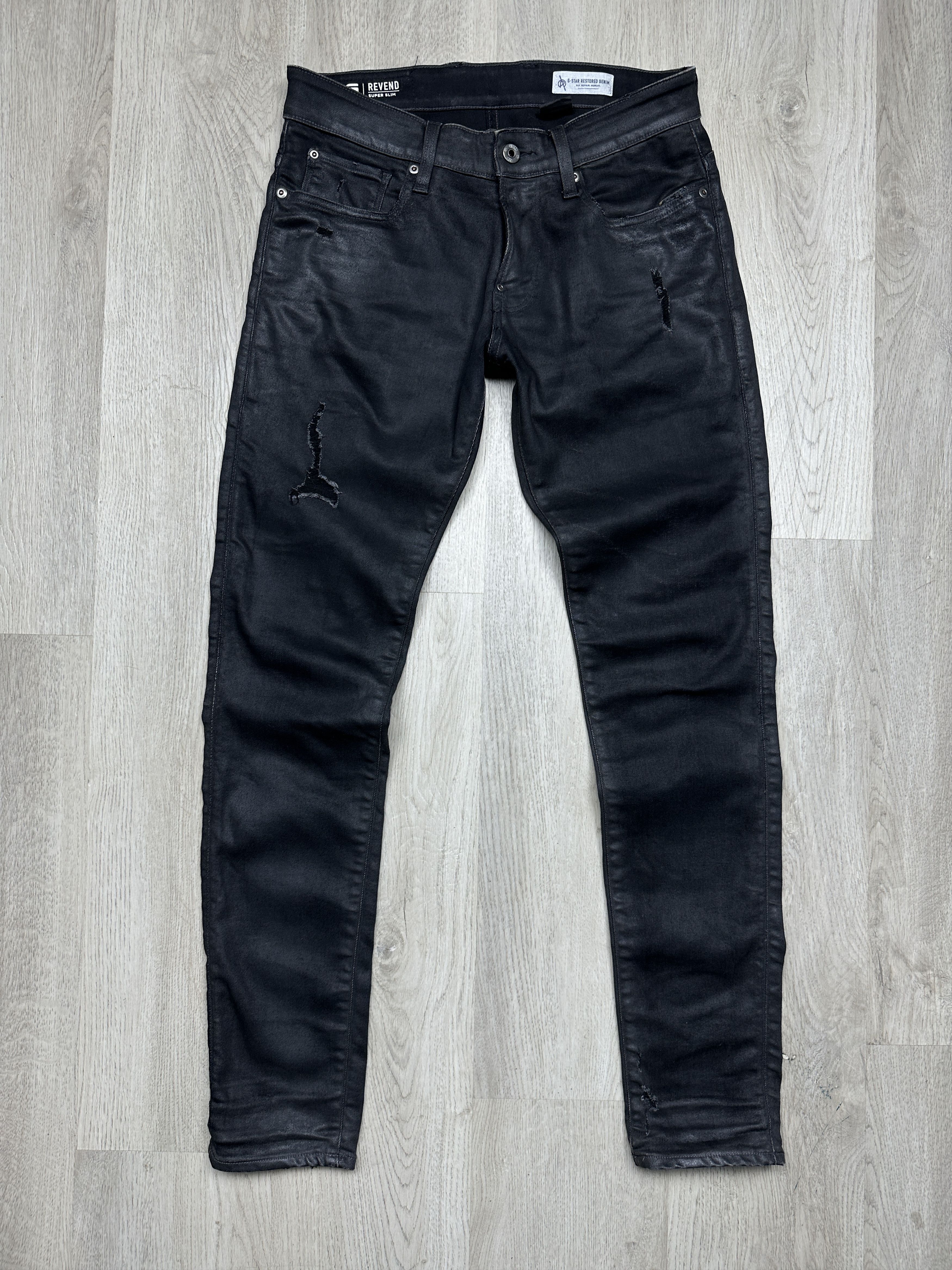 G-Star G Star Raw Revend Super Slim Vintage Mens Denim Pants Jeans Size US 29 - 1 Thumbnail