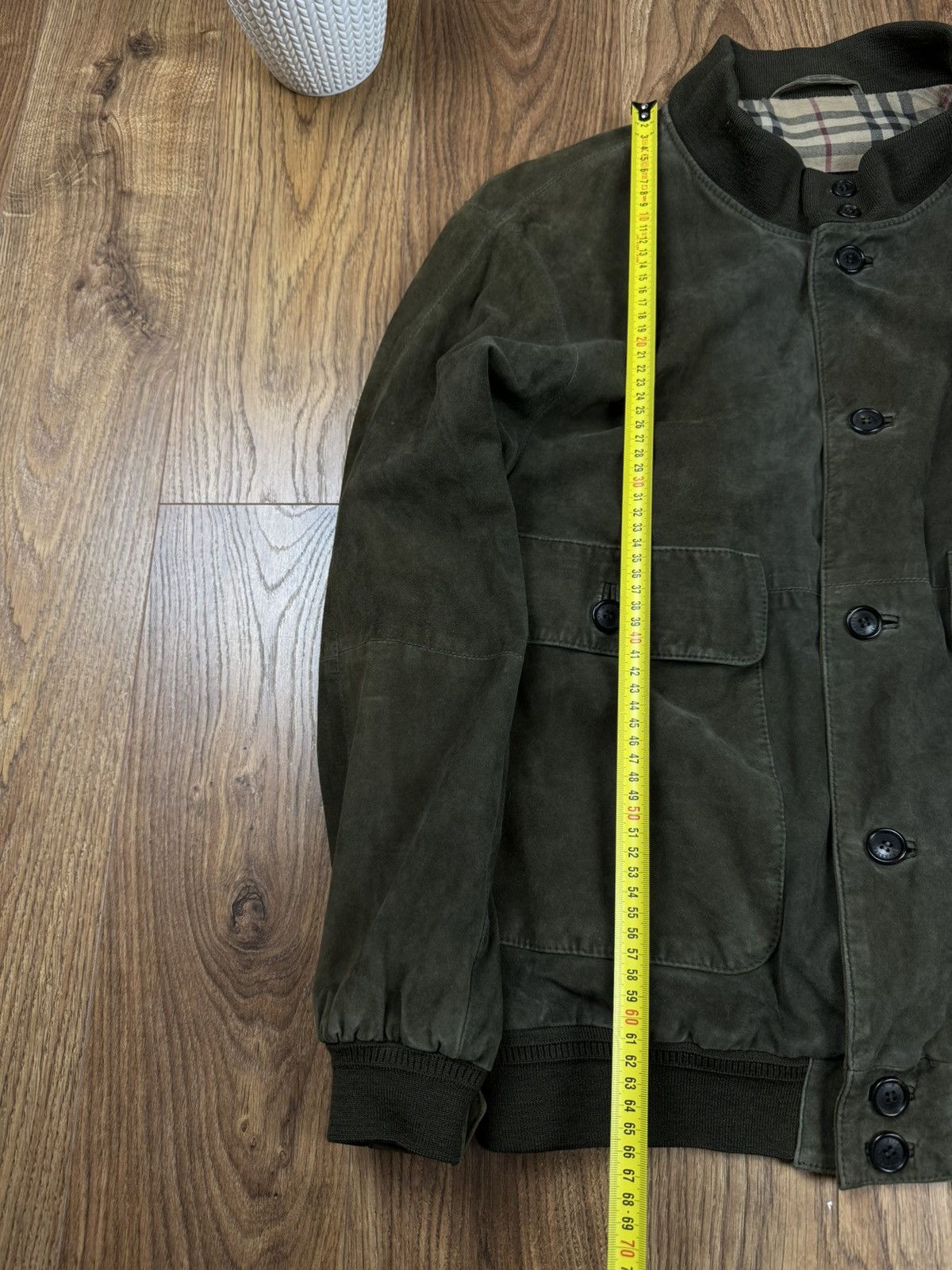 Burberry Vintage leather jacket Burberry original luxury casual item Size US M / EU 48-50 / 2 - 6 Thumbnail