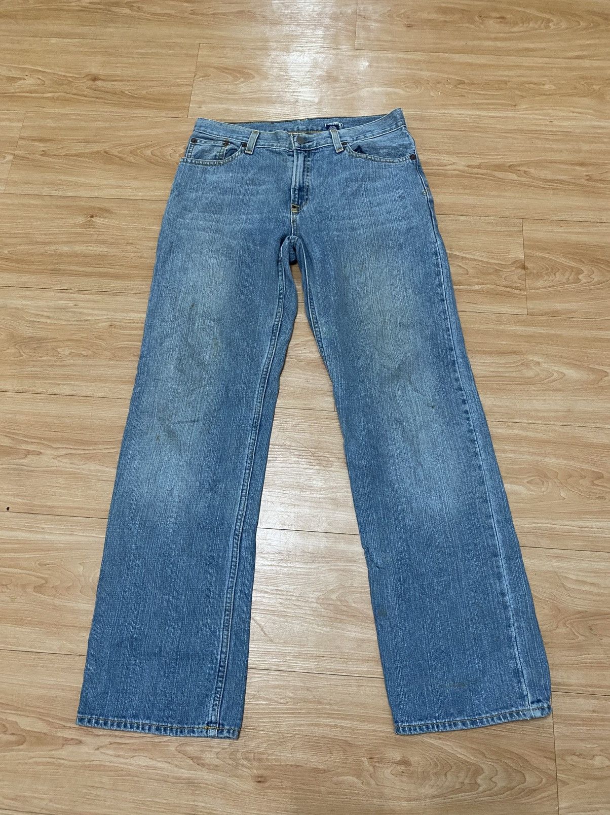 Polo Ralph Lauren × Ralph Lauren × Vintage Vintage polo ralph lauren denim sun faded denim Size US 31 - 7 Thumbnail