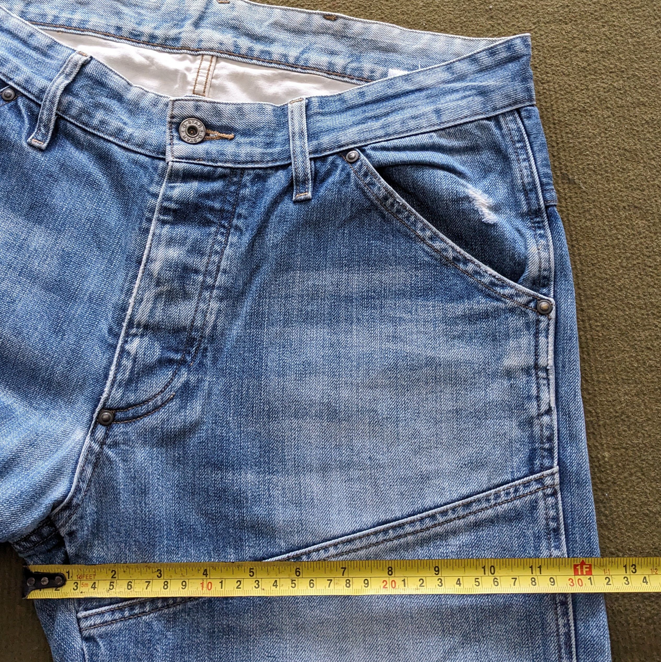 G-Star Vintage G-STAR RAW Japanese Brand Denim Jeans Size US 34 / EU 50 - 7 Thumbnail