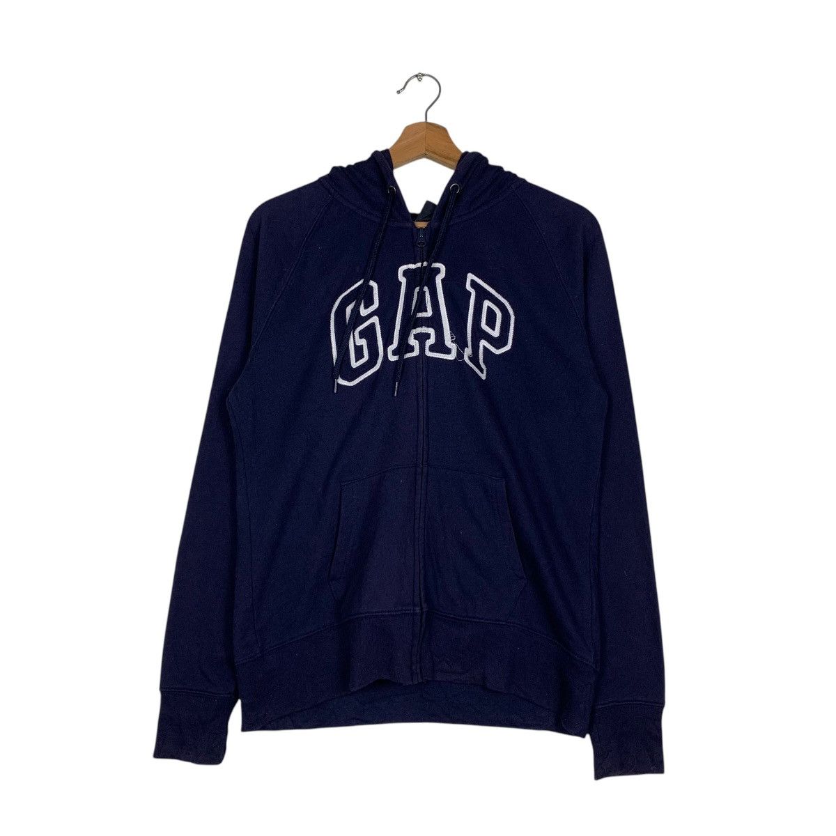 Gap GAP Spellout Big Logo Zipper Hoodies Sweatshirt #1458-C66 Size US M / EU 48-50 / 2 - 10 Thumbnail