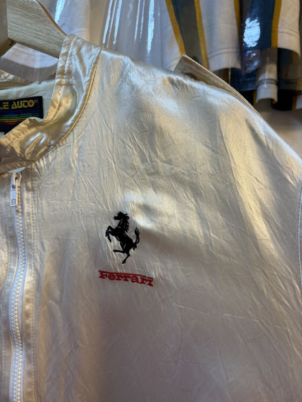 Ferrari Rare Vintage 80s Ferrari World Champion Jacket Size US XL / EU 56 / 4 - 14 Thumbnail