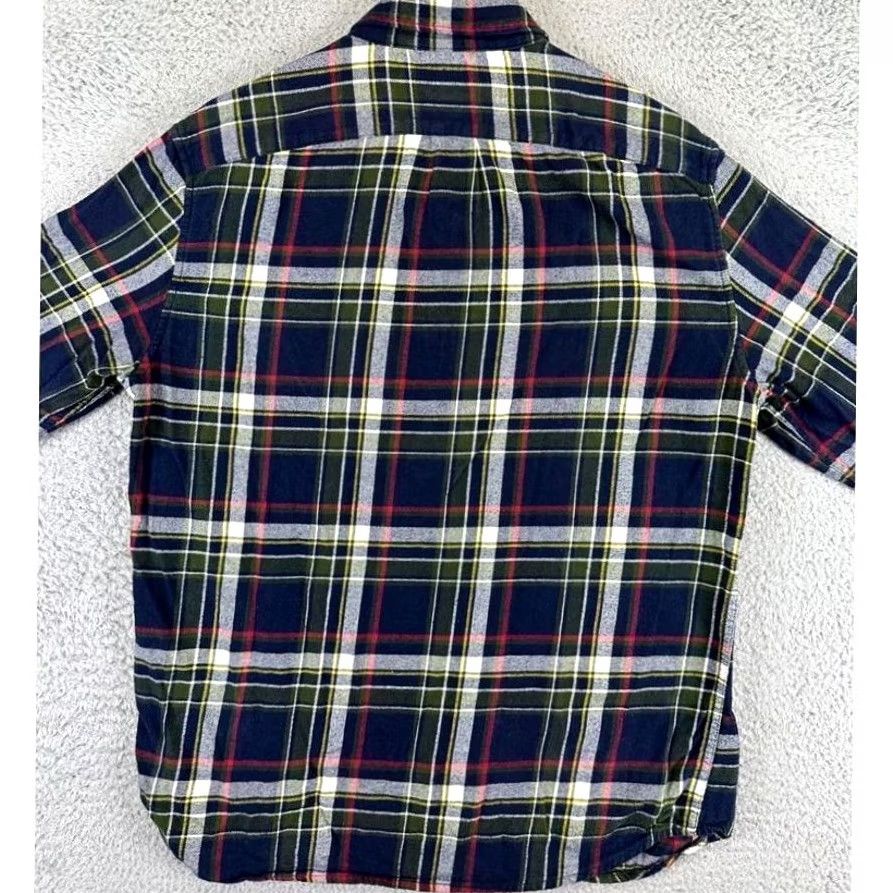 J.Crew J.CREW Flannel Shirt Mens Large Multicolor Plaid Button Down Pockets Slim Outdoor/Workwear Shirt Size US L / EU 52-54 / 3 - 2 Thumbnail