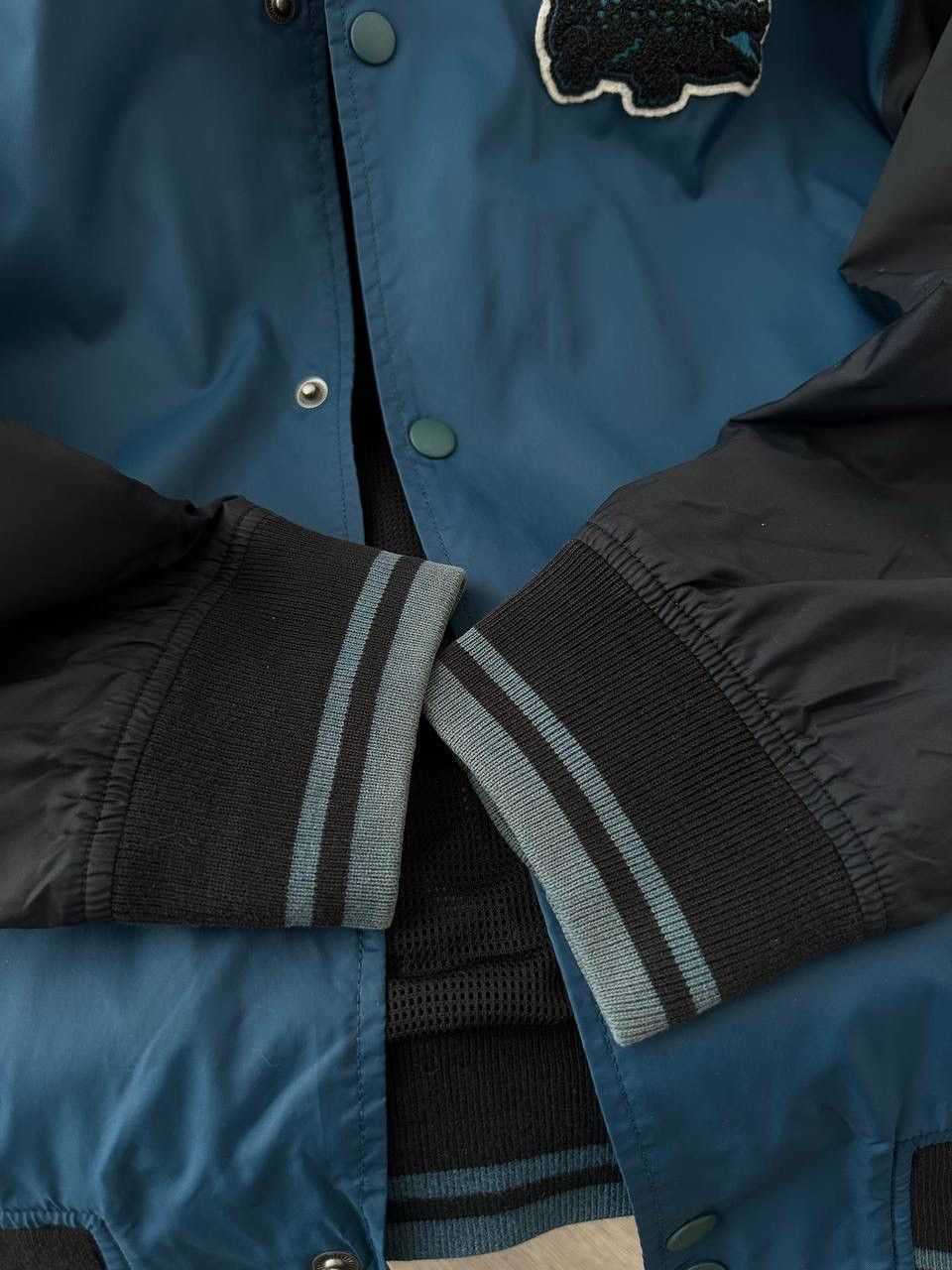 Lacoste × Vintage Vintage Lacoste Live Blue Light Big Logo Jacket Size US L / EU 52-54 / 3 - 9 Thumbnail