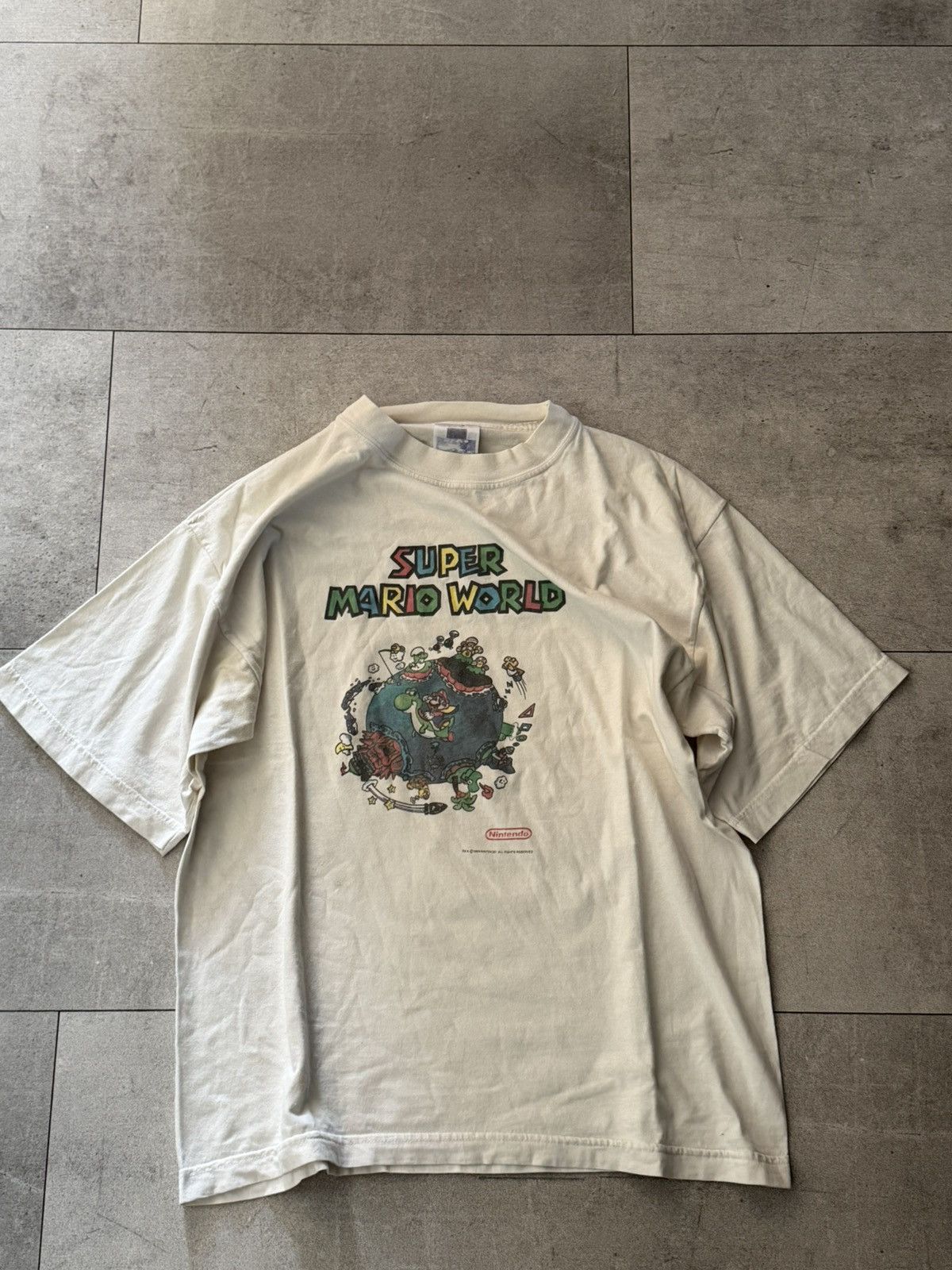 Nintendo 1993 Vintage Nintendo licensed super mario tee Size US S / EU 44-46 / 1 - 1 Thumbnail