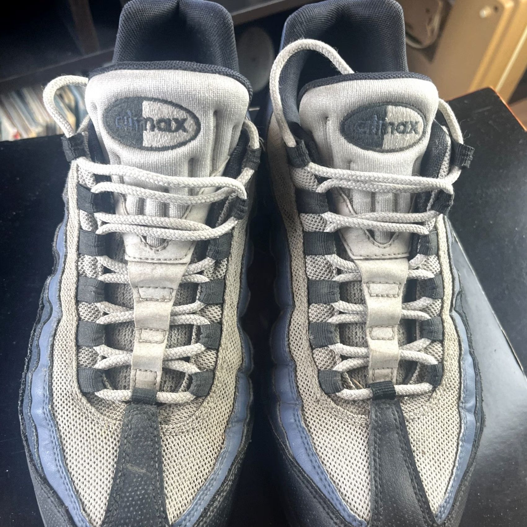 Nike Nike Air Max 95 2019 Black Dark Grey White Mens Size 9.5 Sneaker Casual Activewear Shoes 90s Pattern Camouflage Size US 10 / EU 43 - 3 Thumbnail