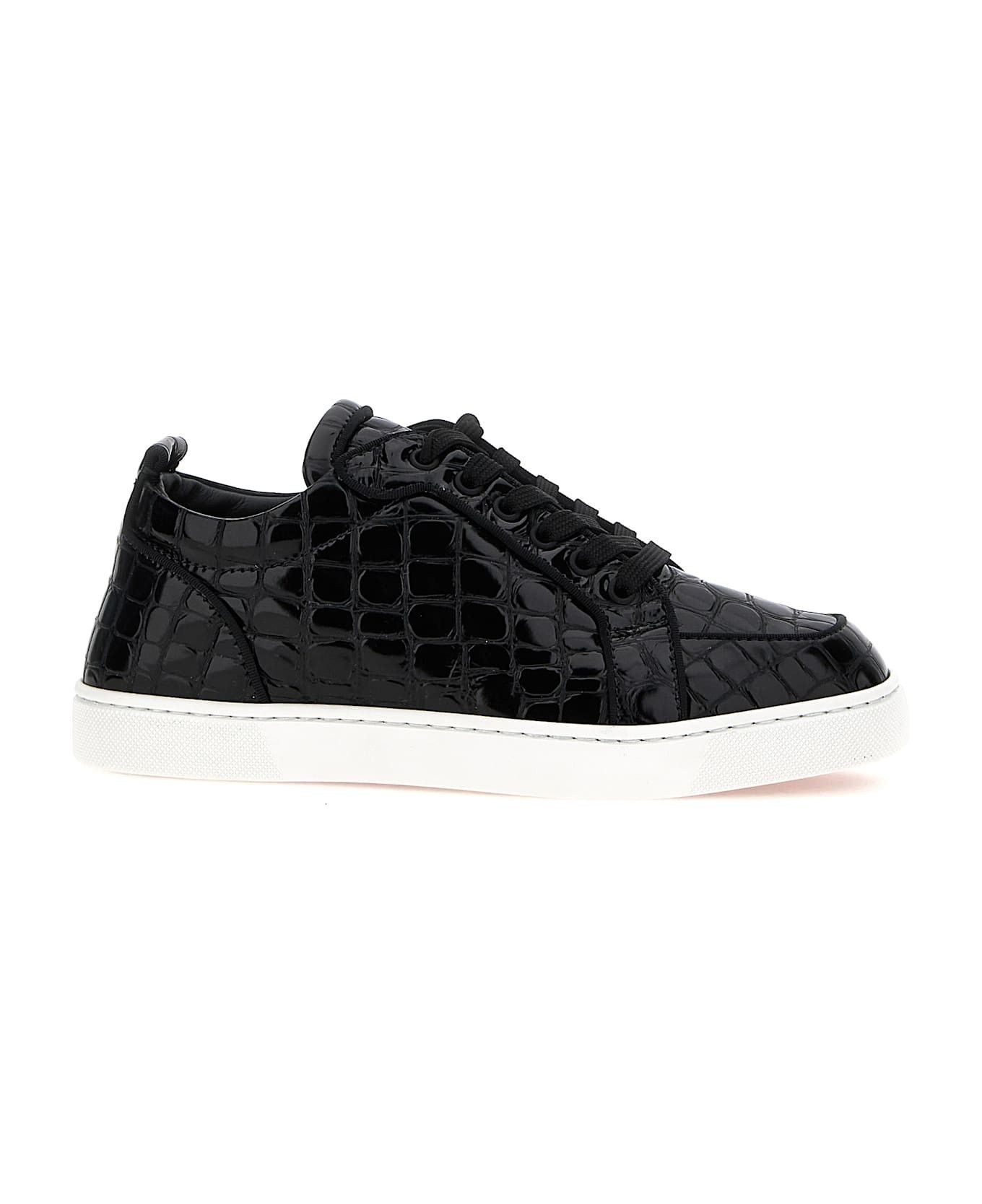 Christian Louboutin o1s1wg111025 Sneakers in Black Size US 11.5 / IT 41.5 - 2 Thumbnail