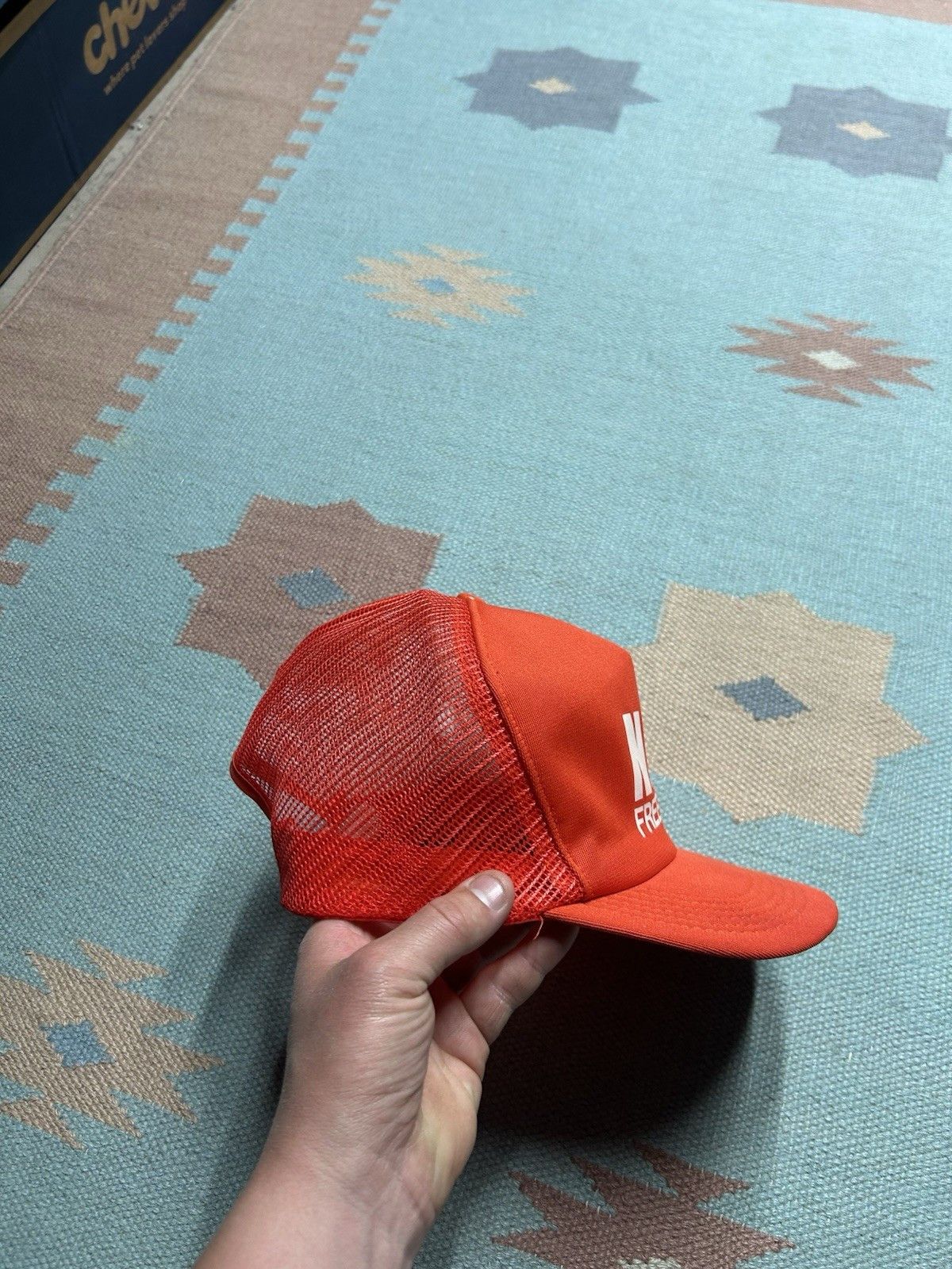 Vintage Vtg 80s trucker hat NRA freedom gun rights 2nd amendment USA Size ONE SIZE - 8 Thumbnail