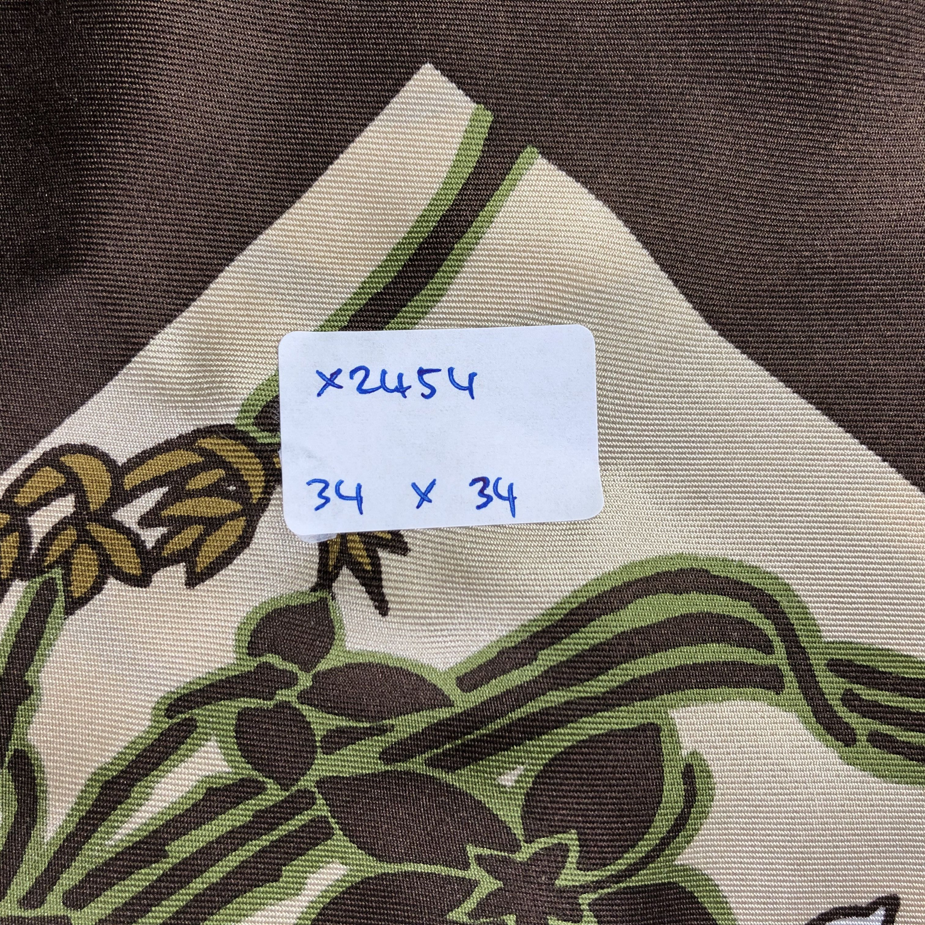 Vintage Vintage Silk Scarf Size ONE SIZE - 7 Thumbnail