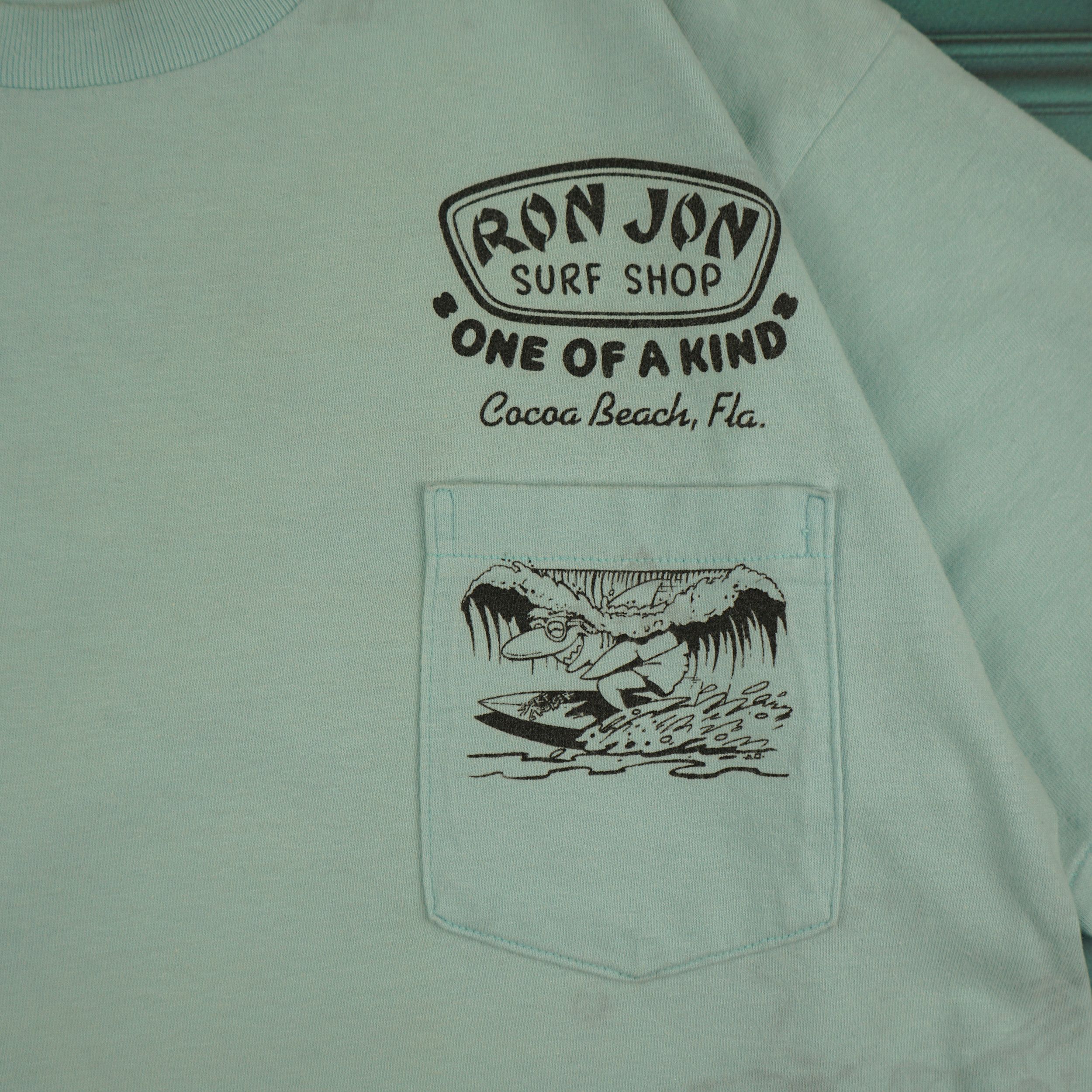 Ron Jon Surf Shop × Vintage Vintage 1986 Ron Jon Surf Shop T-Shirt Size US M / EU 48-50 / 2 - 7 Thumbnail