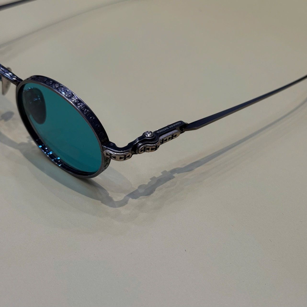 Chrome Hearts CHROME HEARTS HONEY DIPPED Pewter Aquamarine Size ONE SIZE - 2 Thumbnail