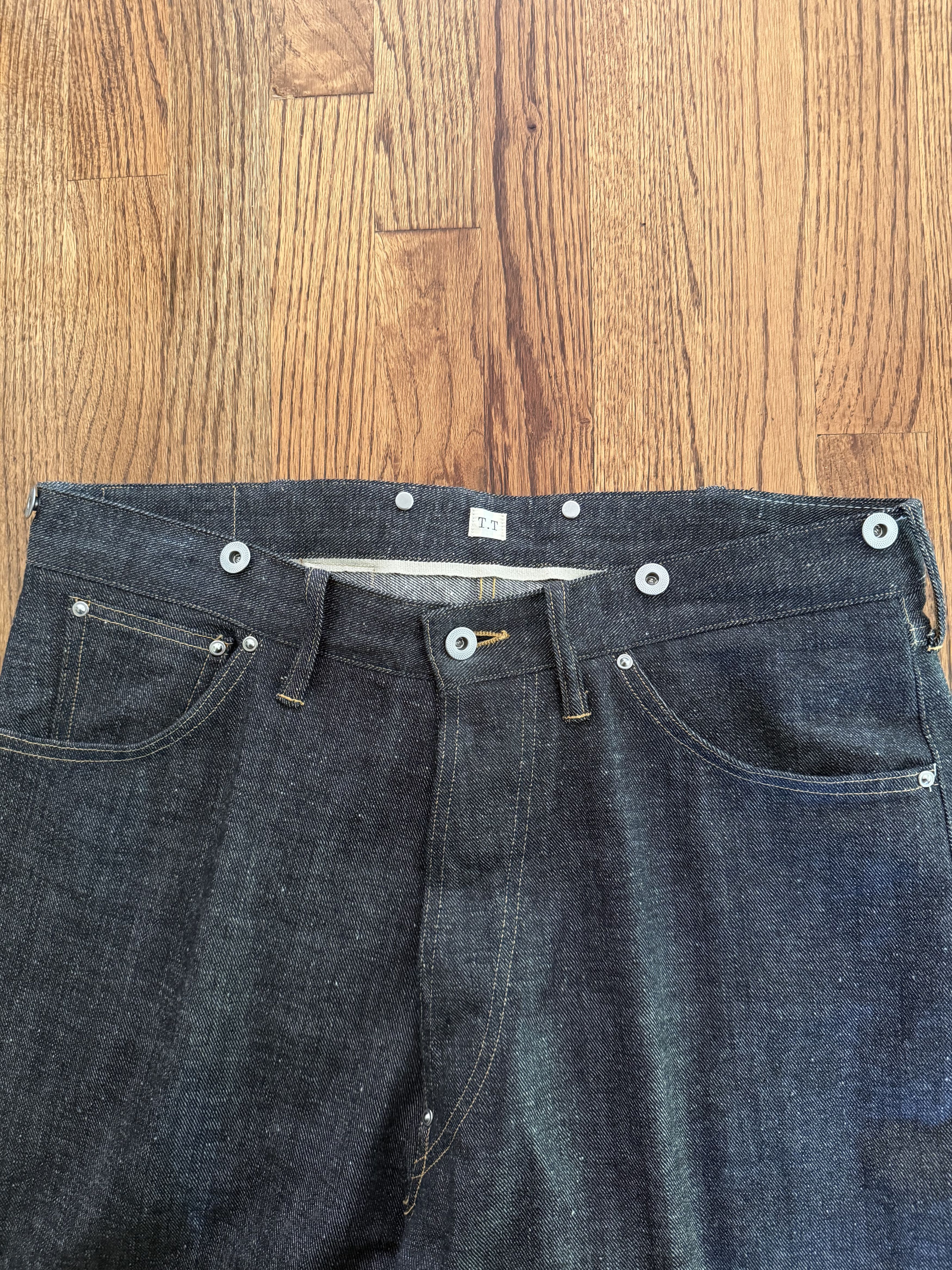 Taiga Takahashi Taiga Takahashi LOT.704 DENIM TROUSERS C.1920'S Size US 36 / EU 52 - 10 Thumbnail