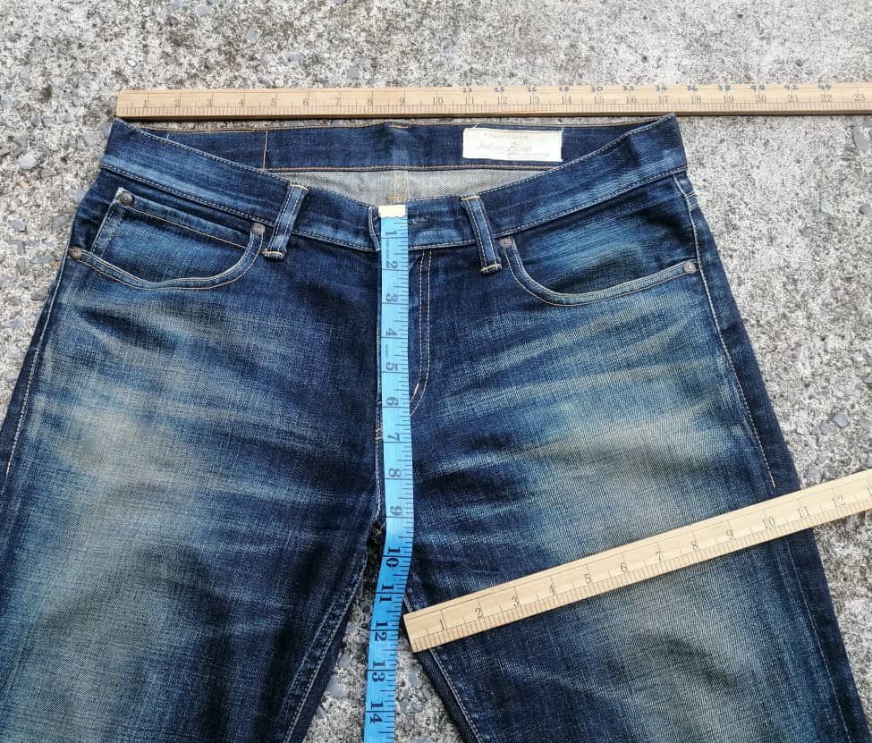 Japanese Brand Sadistic Blue Japan Urban Research Denim Jeans Size US 34 / EU 50 - 3 Thumbnail