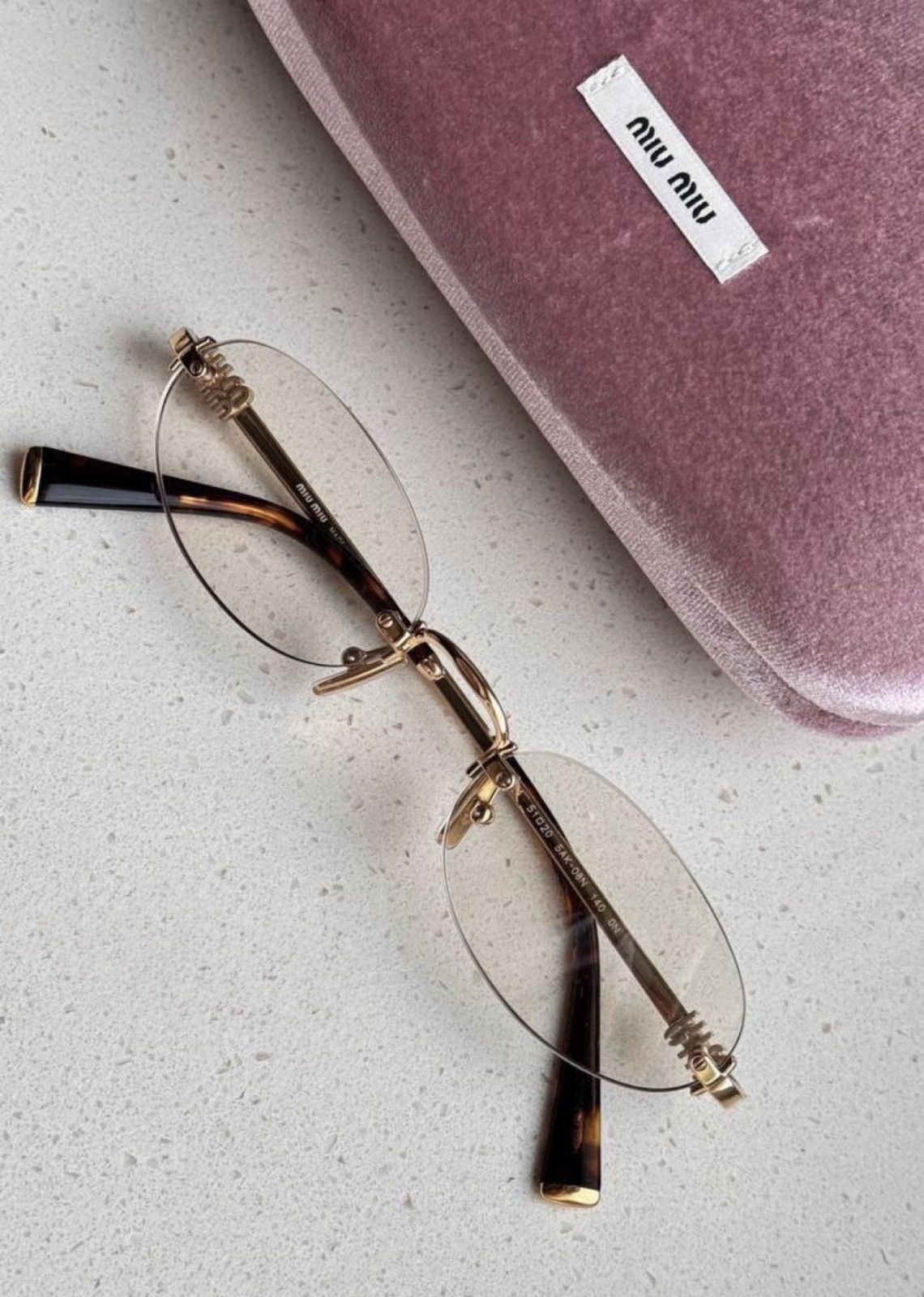 Miu Miu NEW Miu Miu sunglasses MU A54S 5AK08N Size ONE SIZE - 1 Thumbnail