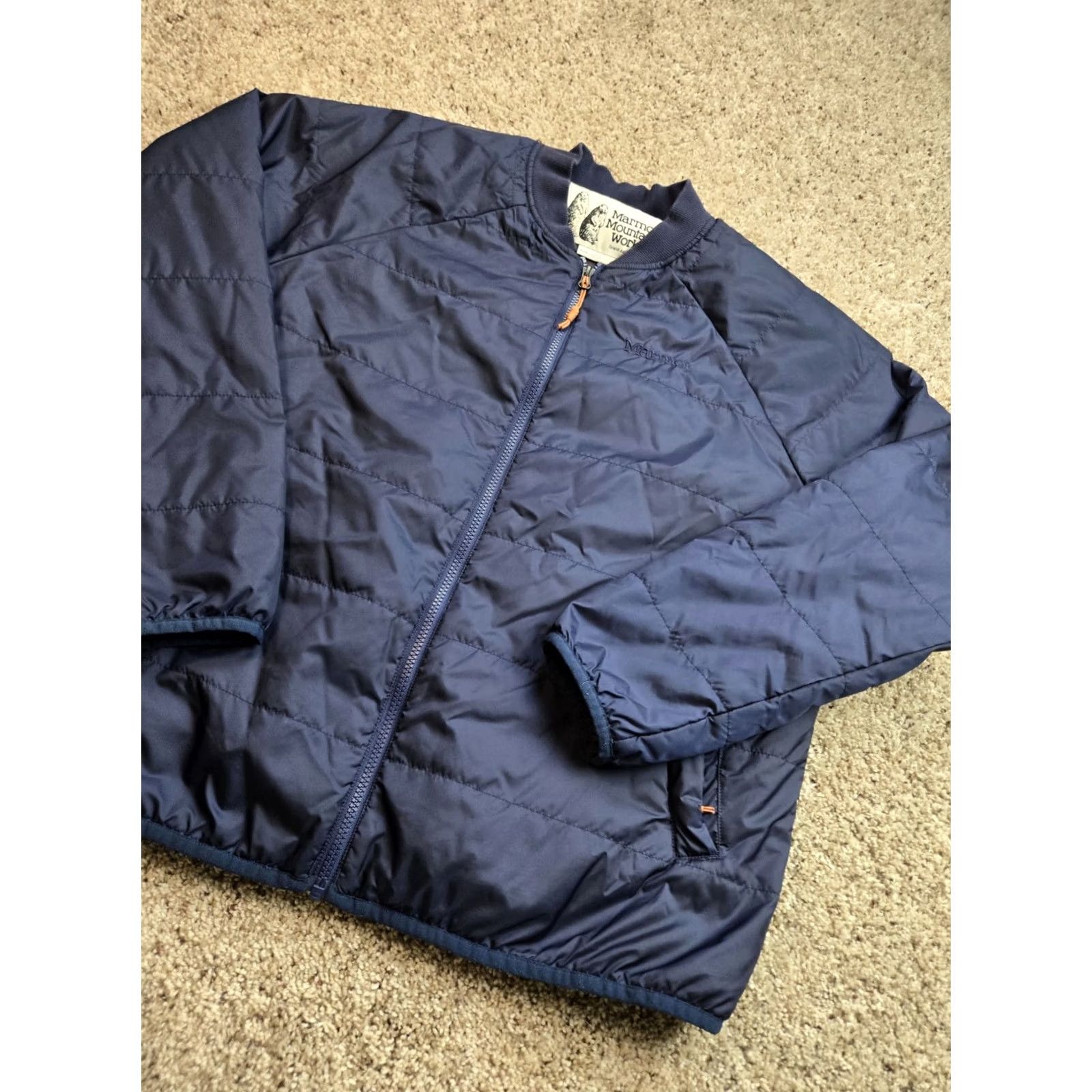Marmot Marmot Rye Jacket Womens XL Blue Full Zip Pockets Lightweight Long Sleeve Casual Outdoor Regular Jacket Womens XL Blue Full Zip Pockets Lightweight Size XL / US 12-14 / IT 48-50 - 2 Thumbnail