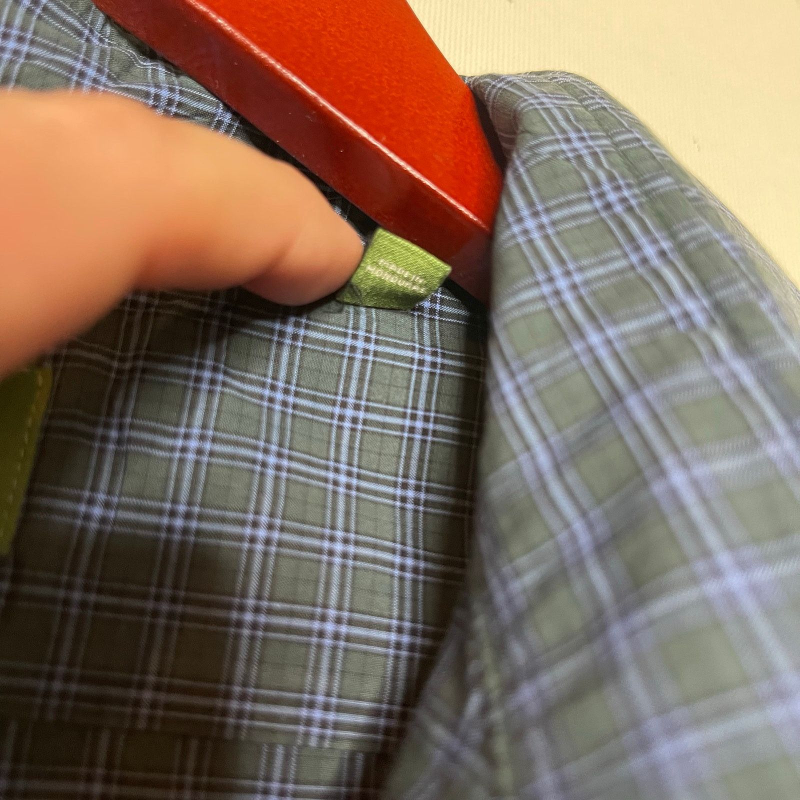 Sid Mashburn Sid Mashburn blue grey checkered button down shirt sz M Size US M / EU 48-50 / 2 - 8 Thumbnail