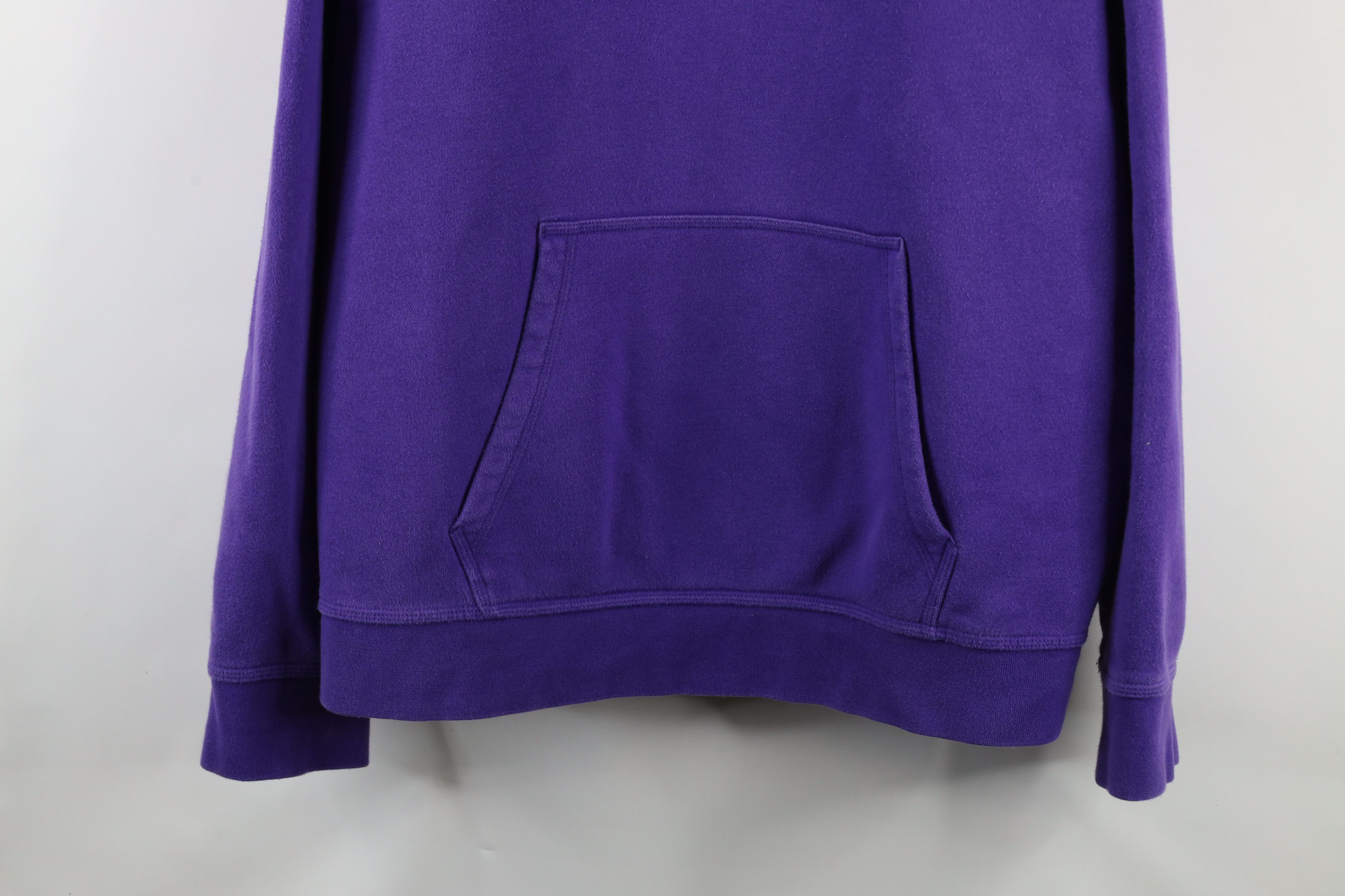 Nike × Vintage Vintage Nike College Football Hoodie Sweatshirt Purple Size US XXL / EU 58 / 5 - 3 Thumbnail