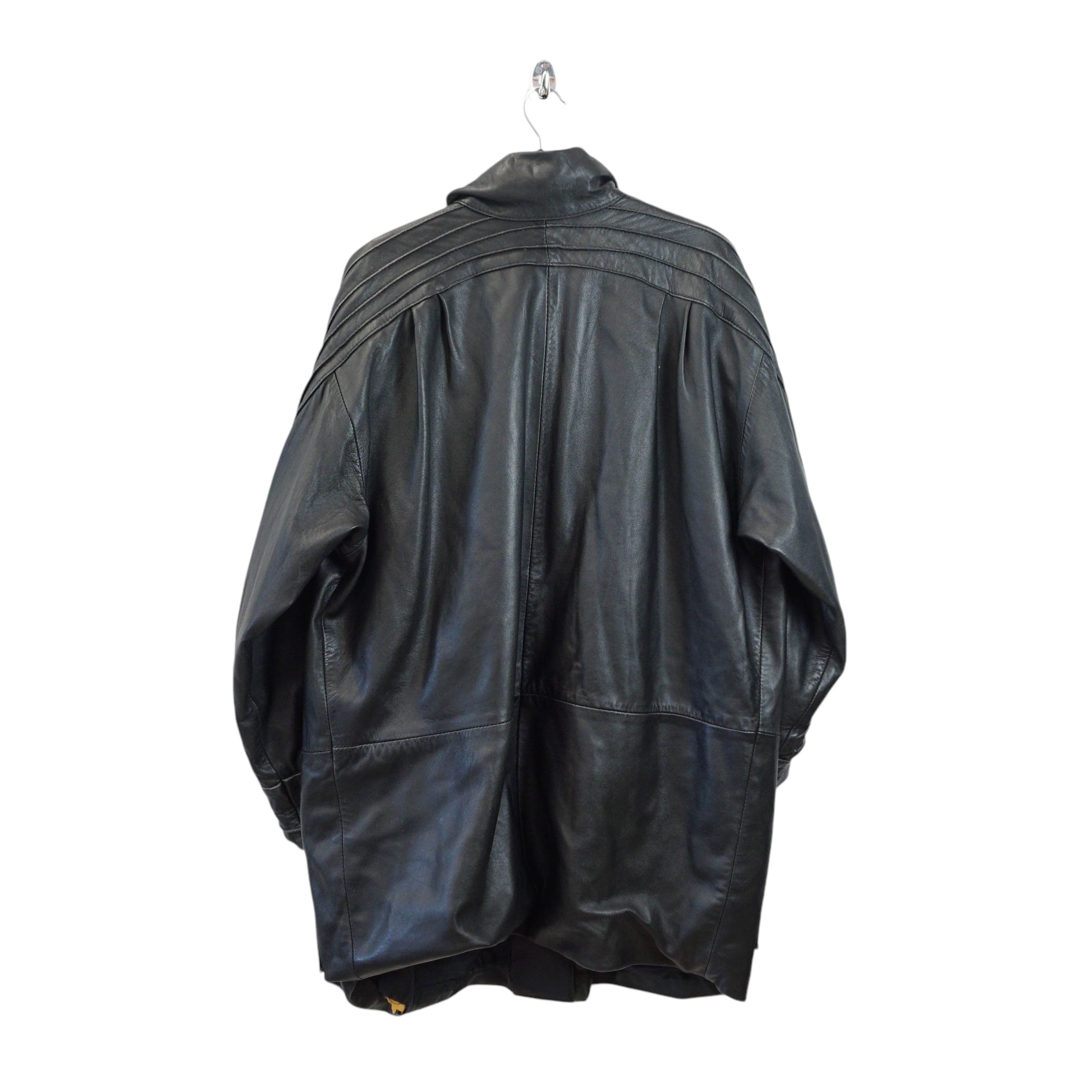 Vintage Archive Real Genuine Leather Jacket Size 3XL / US 20-22 - 3 Thumbnail