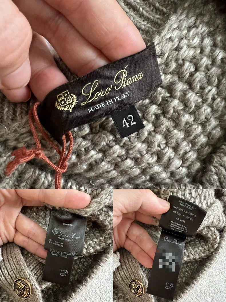 Loro Piana LORO PIANA A sweater cardigan Size M / US 6-8 / IT 42-44 - 7 Thumbnail
