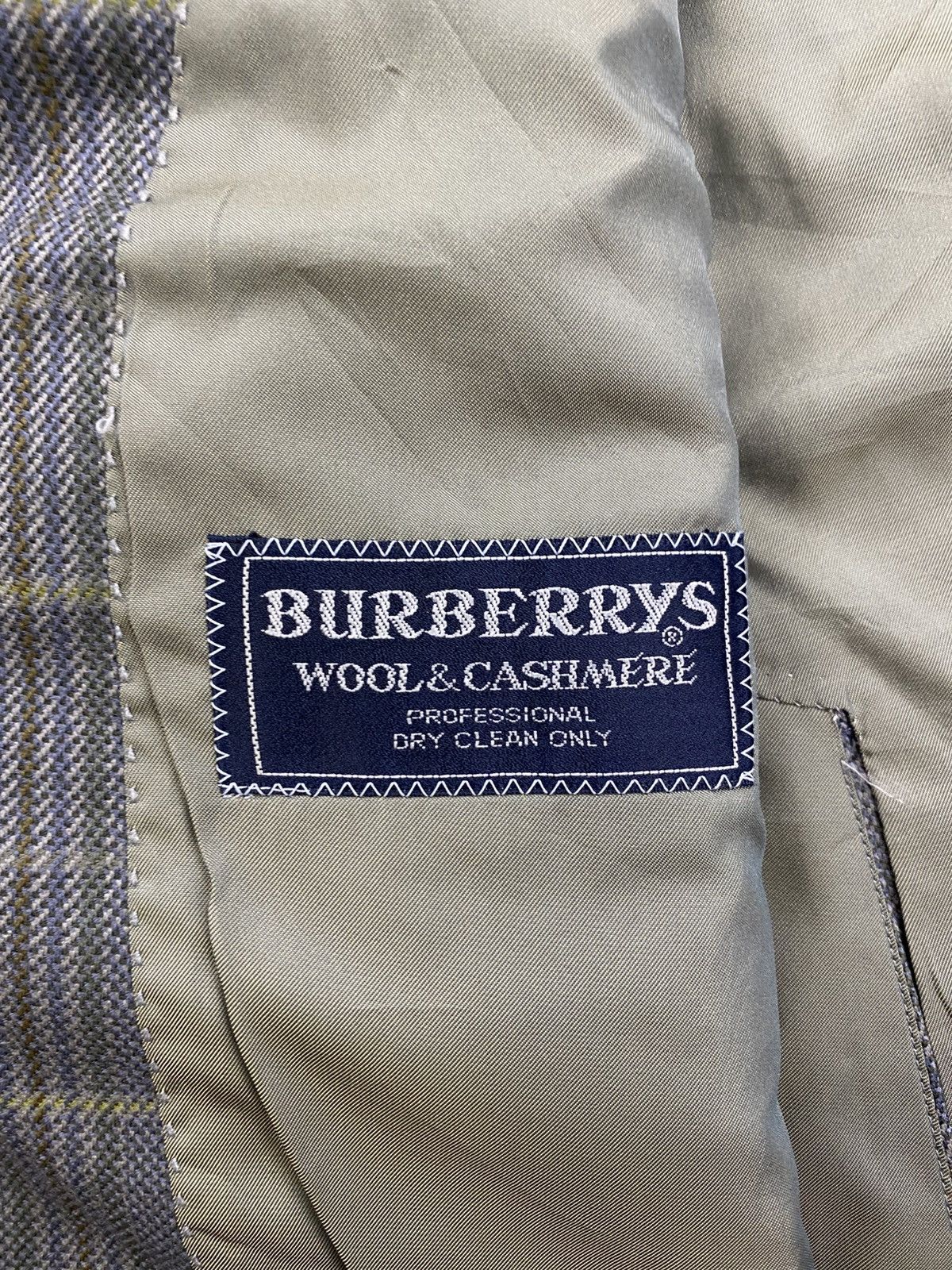 Burberry × Japanese Brand × Vintage Vintage Burberry Double Button Blazer Jacket Size US M / EU 48-50 / 2 - 9 Thumbnail