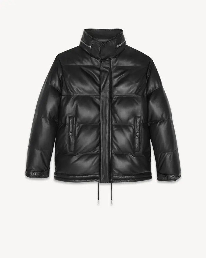 Saint Laurent Paris o1bcso1str1124 Down Jacket in Black Size US S / EU 44-46 / 1 - 1 Thumbnail
