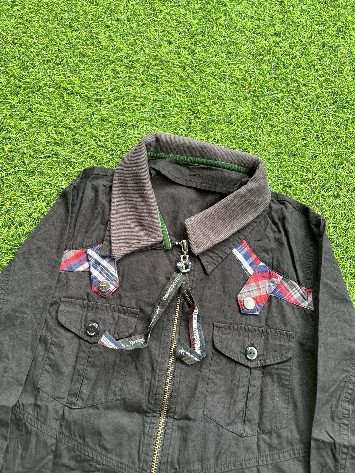 Hysteric Glamour Japanese Zip Ifsix Punk Style Black Shirt Size US S / EU 44-46 / 1 - 3 Thumbnail