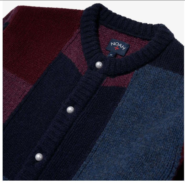 Noah Noah Patchwork Shetland Cardigan L Size US L / EU 52-54 / 3 - 2 Thumbnail