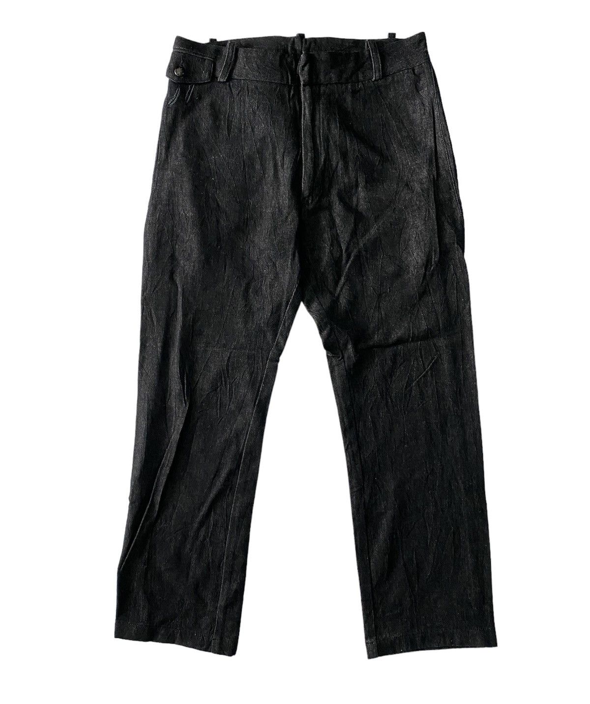 image of vintage Diesel Sample Casual Pants Smart Wool in Black, Men's (Size 31)