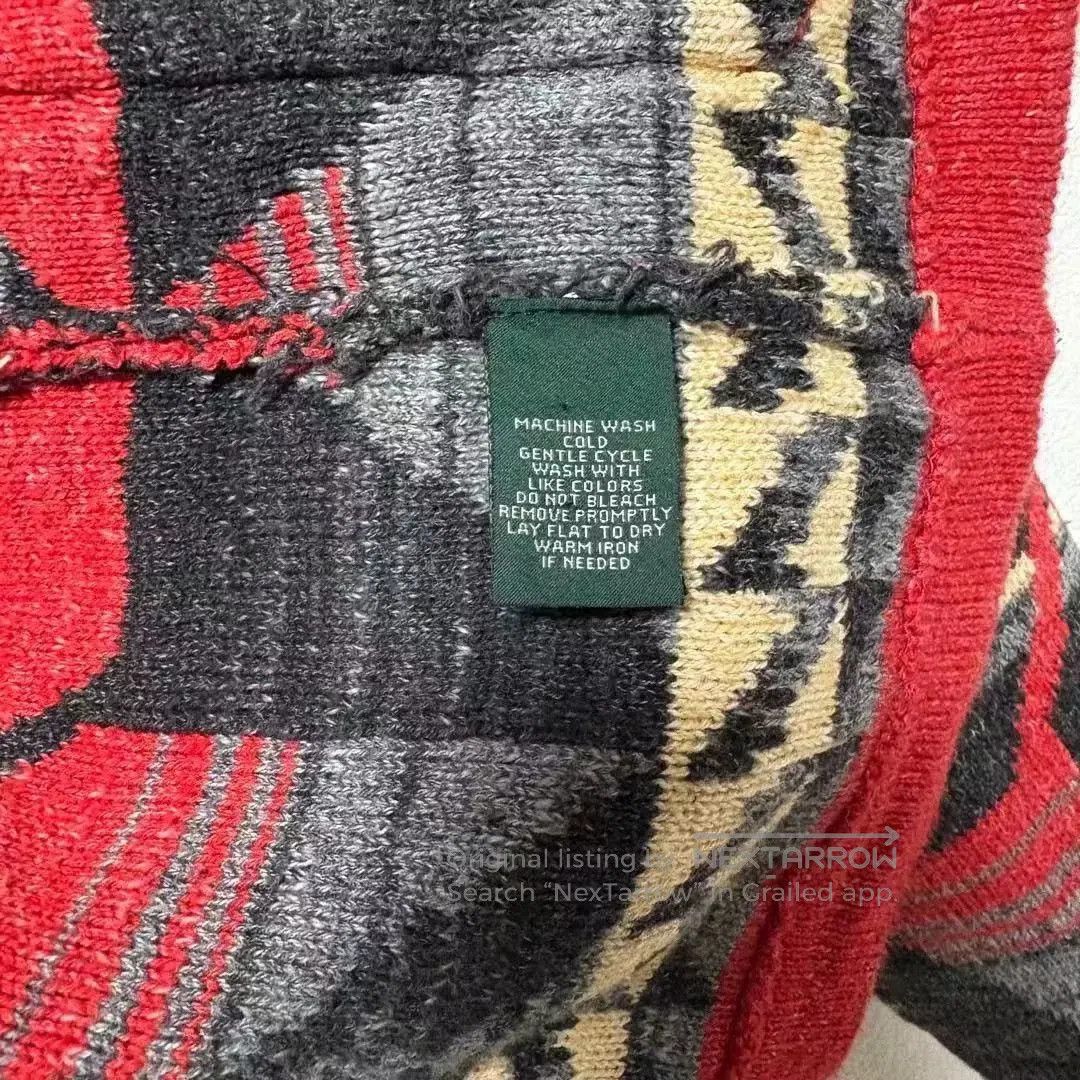RRL Ralph Lauren RALPH LAUREN RRL Indian Totem Cardigan. Size US M / EU 48-50 / 2 - 8 Thumbnail