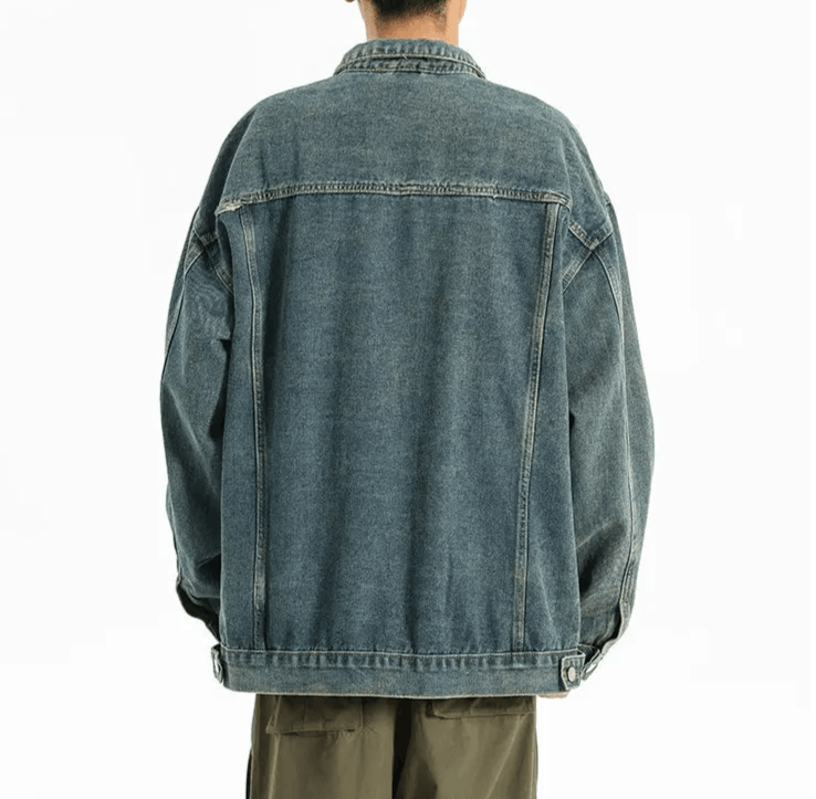 Japanese Brand Autumn Men's Denim Jacket Size US S / EU 44-46 / 1 - 3 Thumbnail