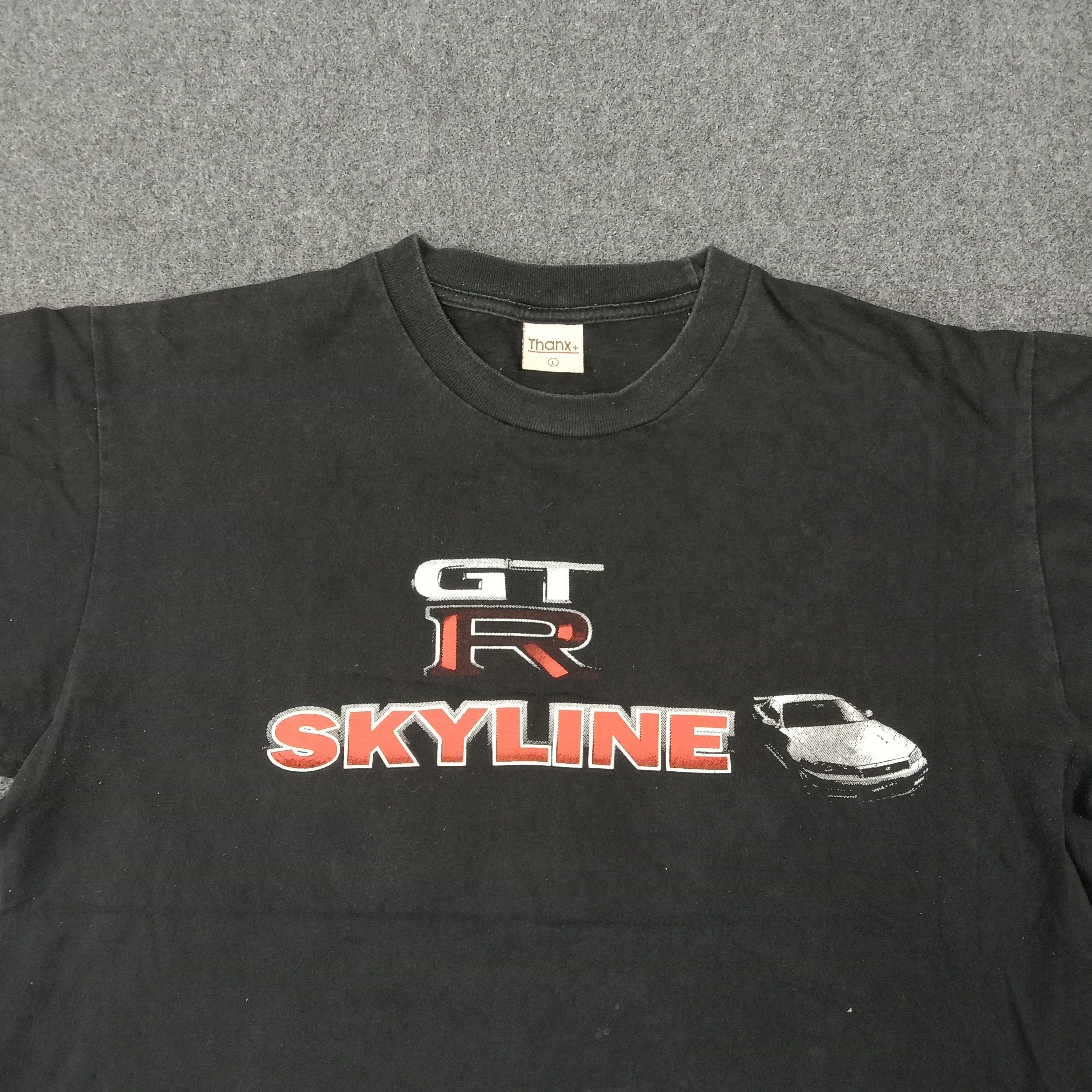 Japanese Brand Nissan GTR Skyline Motorsports Tshirt C267N13 Size US XL / EU 56 / 4 - 4 Thumbnail