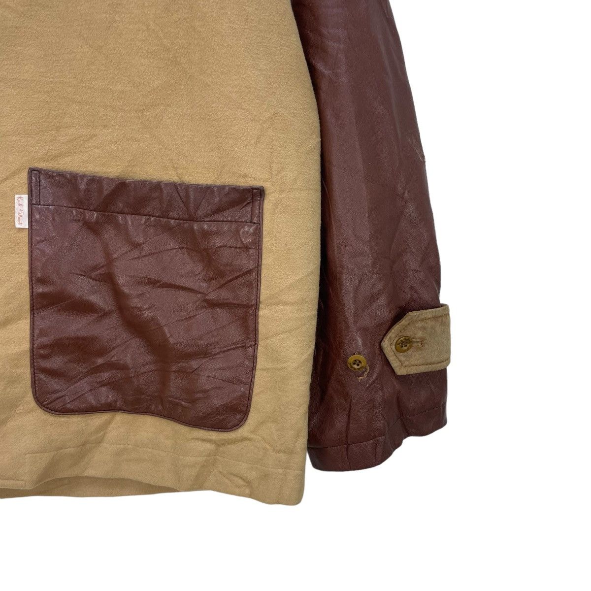 Japanese Brand 🔥Karl Helmut Little Bear Pacthwork Hooded Jacket Size US M / EU 48-50 / 2 - 7 Thumbnail