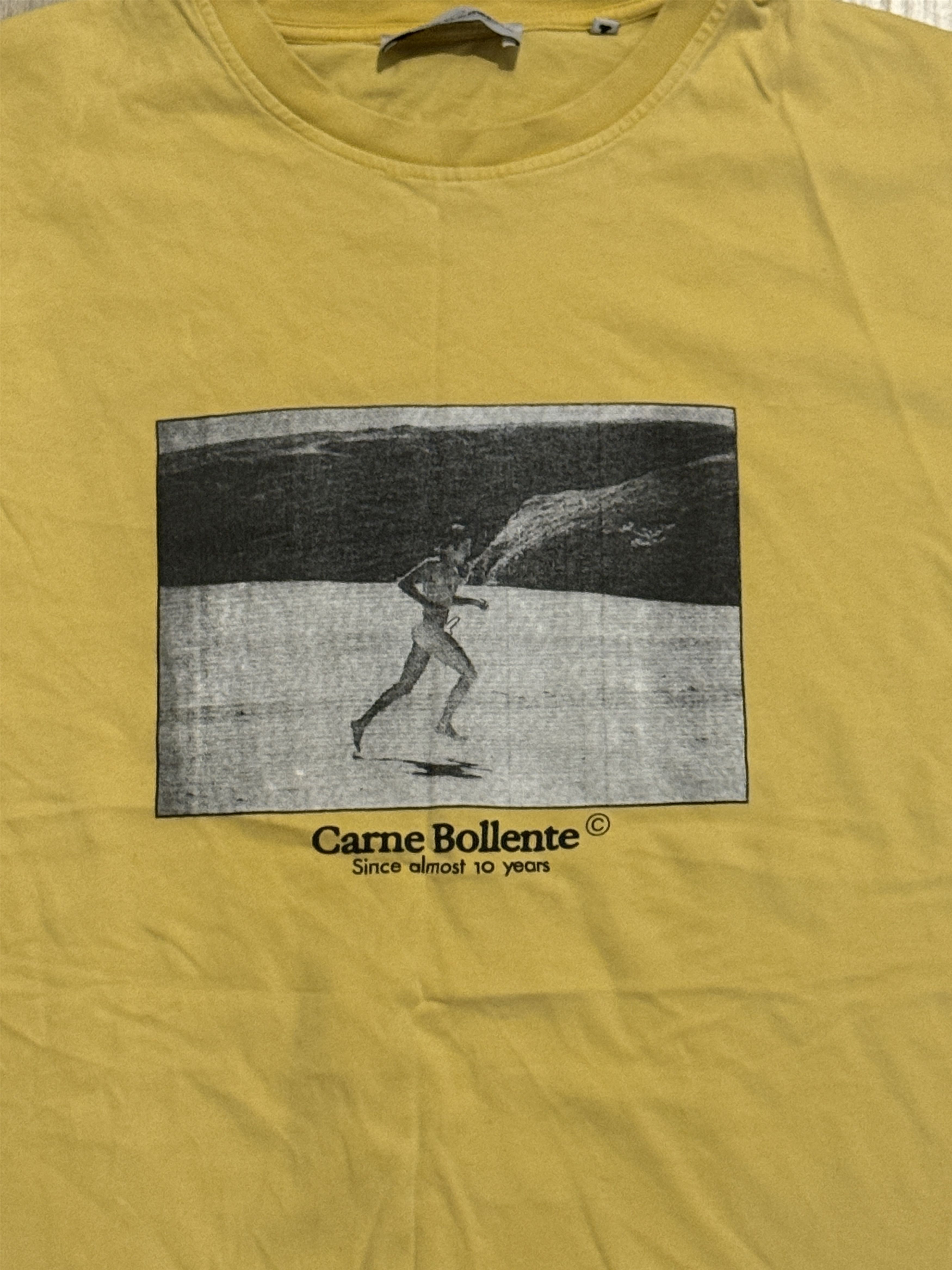 Carne Bollente Carne bollente yellow graphic t shirt Size US M / EU 48-50 / 2 - 2 Thumbnail