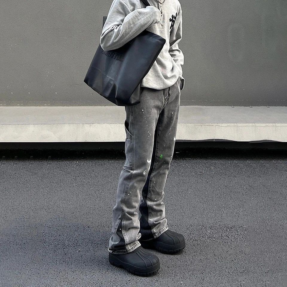 Japanese Brand × Vintage Skinny Jeans Men Street Splash-ink Fashion Size US 30 / EU 46 - 6 Thumbnail