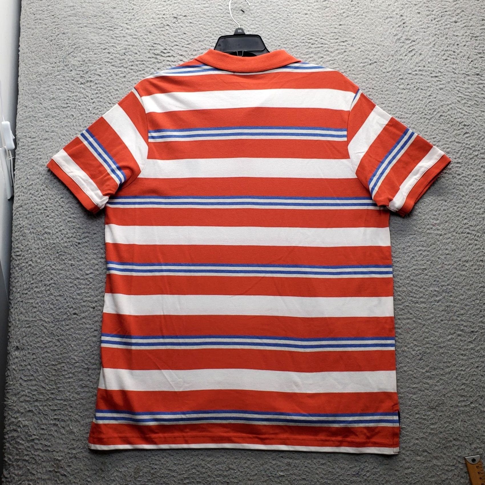 Vintage US Polo Assn. Polo Shirt Mens XL Multi Stripe Performance Big Pony High Low Slit Size US XL / EU 56 / 4 - 2 Thumbnail
