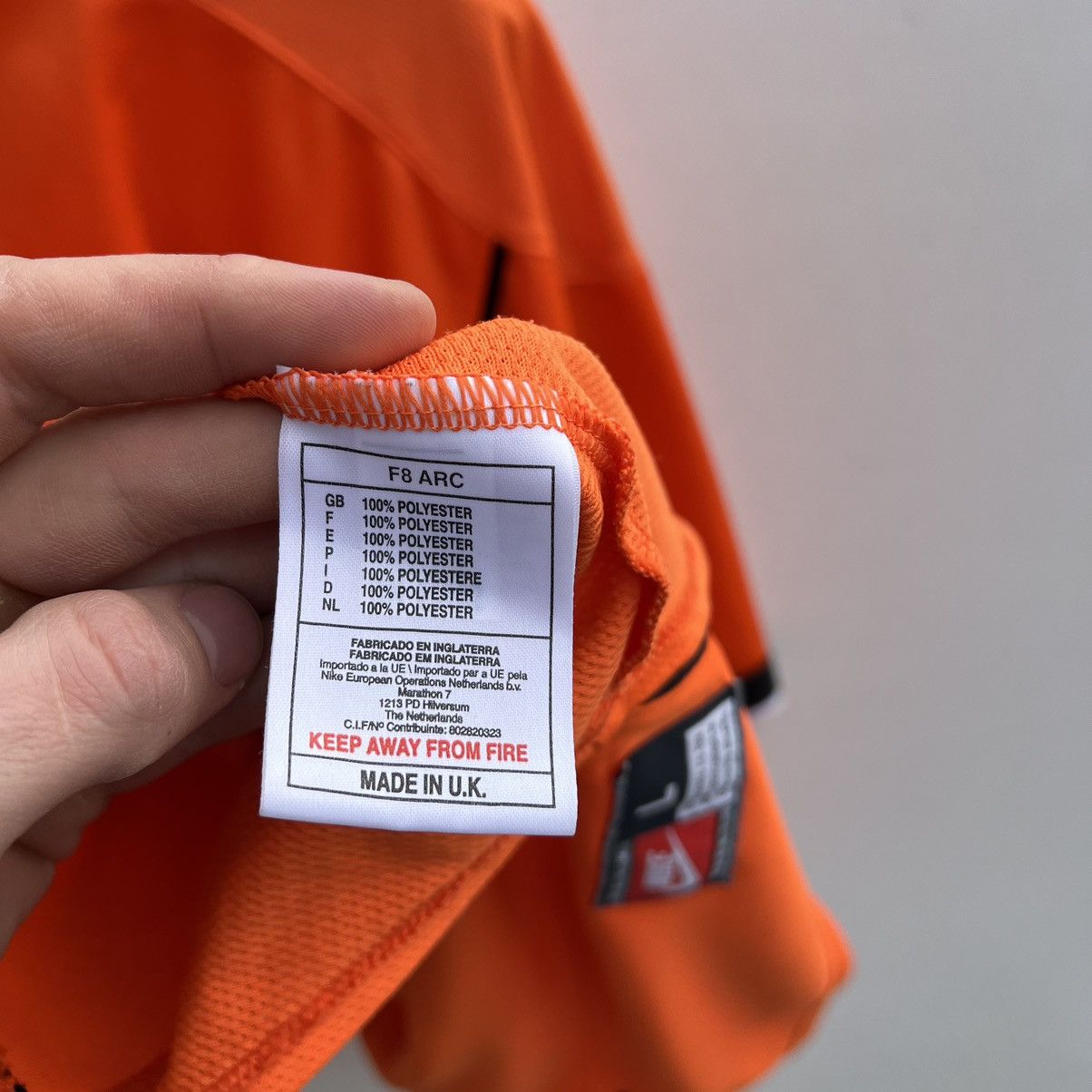 Nike × Vintage 2000 Vintage Netherlands Nike Soccer Jersey Size US L / EU 52-54 / 3 - 8 Thumbnail