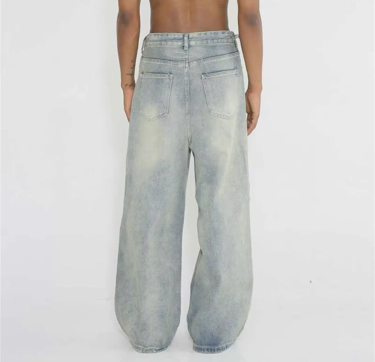 Japanese Brand × Jean High Street Floor Pants Piercing Jeans Size US 30 / EU 46 - 6 Thumbnail