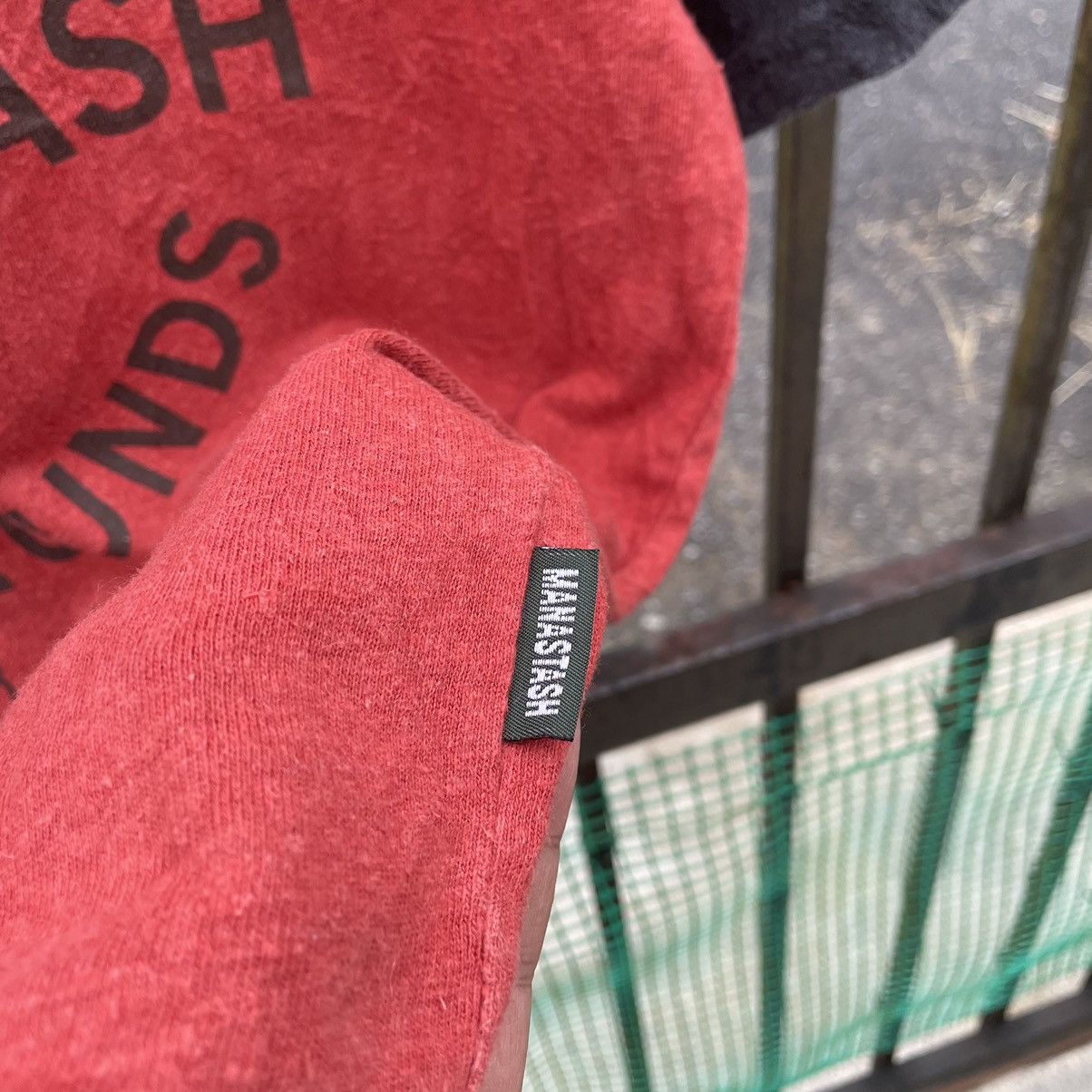 Japanese Brand × Manastash × Vintage 🔥🔥Vintage Manatash Big Logo Pry Ground Tricolour Tee Size US M / EU 48-50 / 2 - 6 Thumbnail