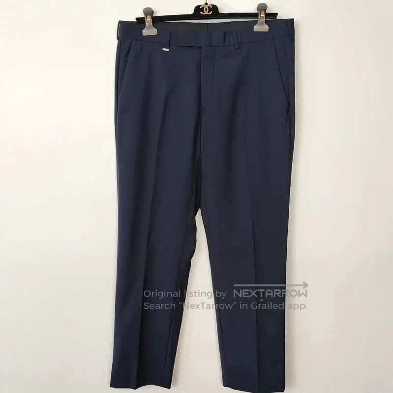 Other Dior Navy Blue Wool Casual Pants for Men . Size US 32 / EU 48 - 1 Thumbnail