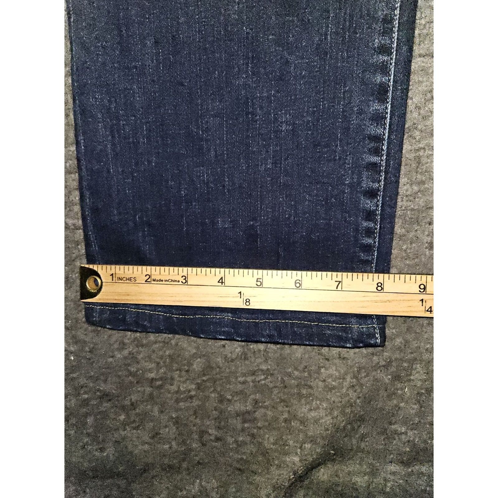 Talbots Talbots Jeans Women's 12 Barely Boot High Waist Blue 5-Pocket Denim City Preppy Jeans Bootscut Womens Regular 28.5in Inseam Size 34" / US 12 / IT 48 - 7 Thumbnail