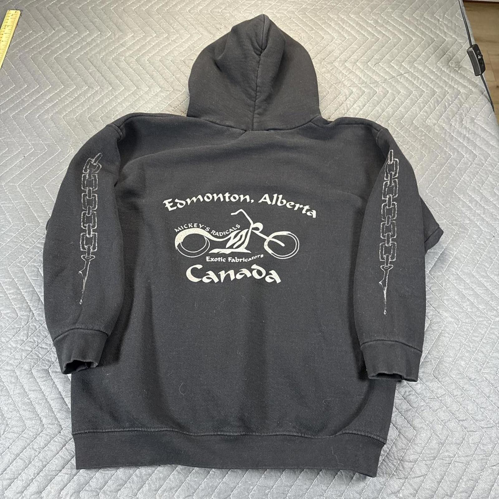 AAA Y2K motorcycle hoodie mens medium Size US M / EU 48-50 / 2 - 6 Thumbnail