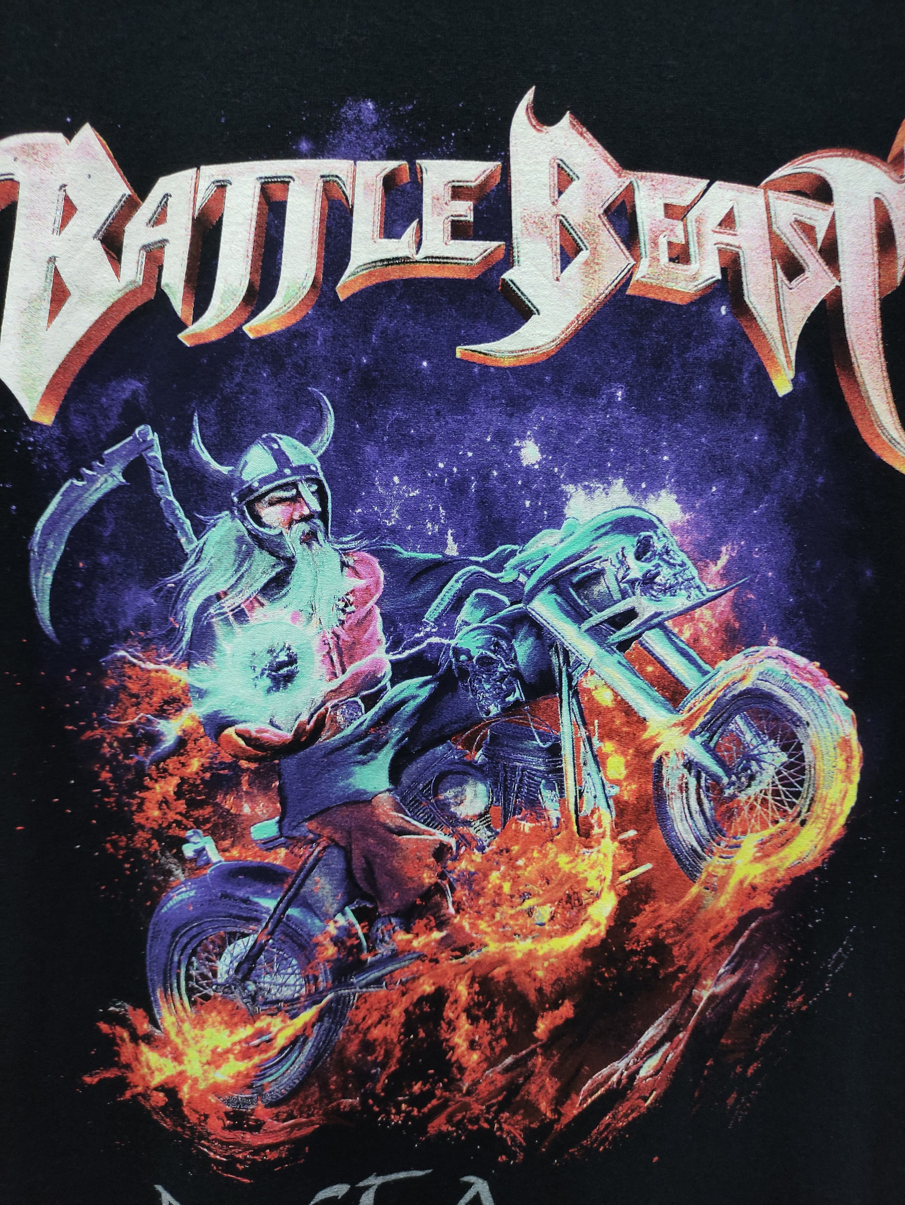 Band Tees BATTLE BEAST bastard son of odin promo tee Size US XL / EU 56 / 4 - 3 Thumbnail