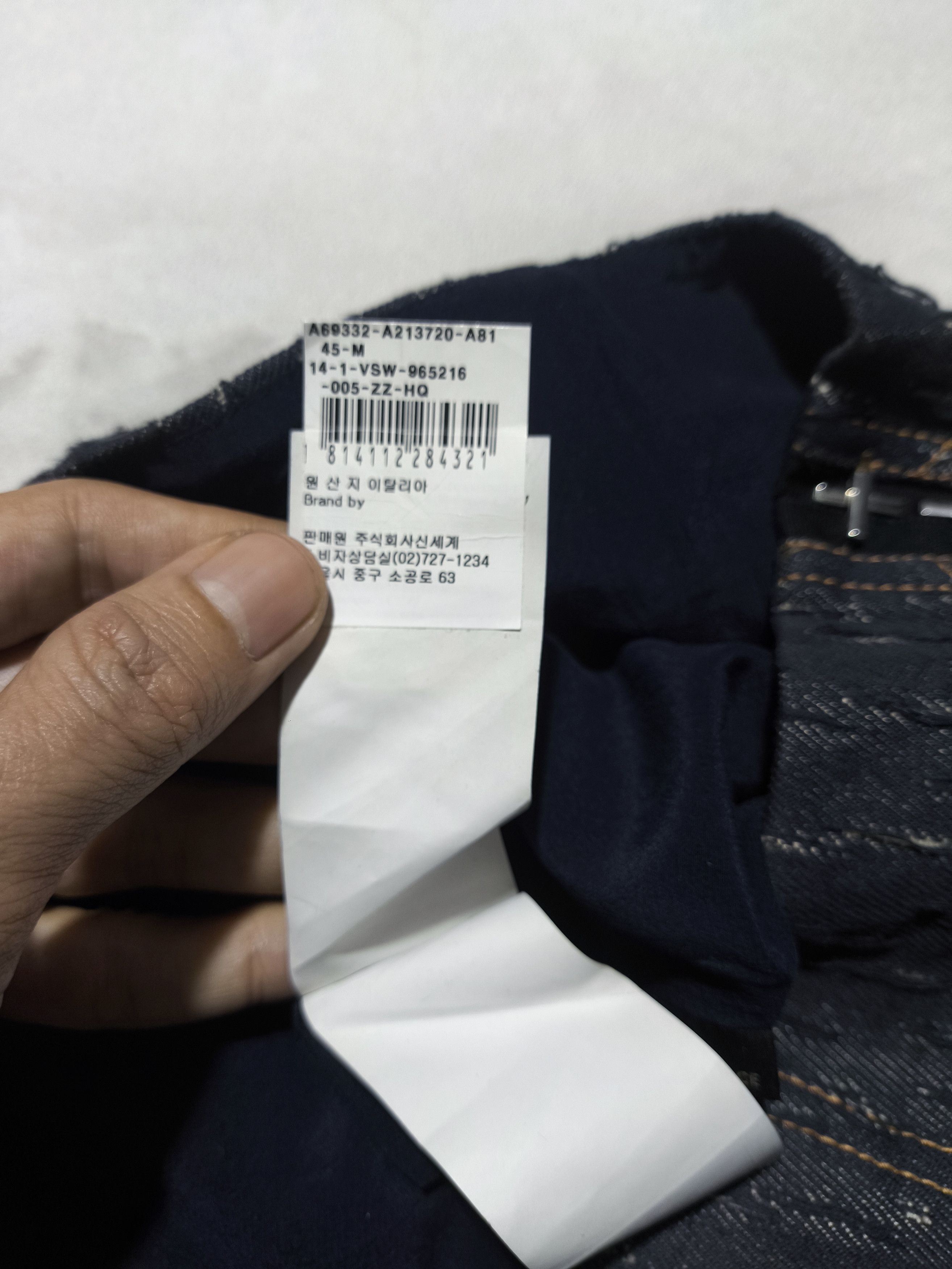 Versace Versace Denim Mini Skirt Size 38" / US 16 / IT 52 - 10 Thumbnail