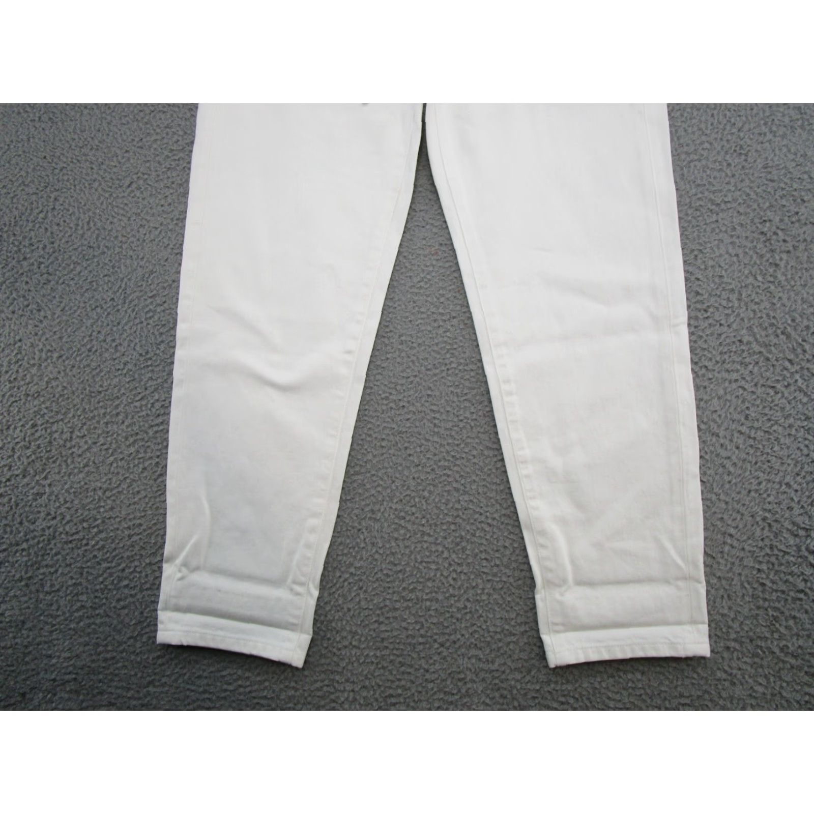 Vintage Kancan Women's Jeans Drawstring White Denim Relaxed Fit 9/28 Size Stretch NEW Size 30" / US 8 / IT 44 - 6 Thumbnail