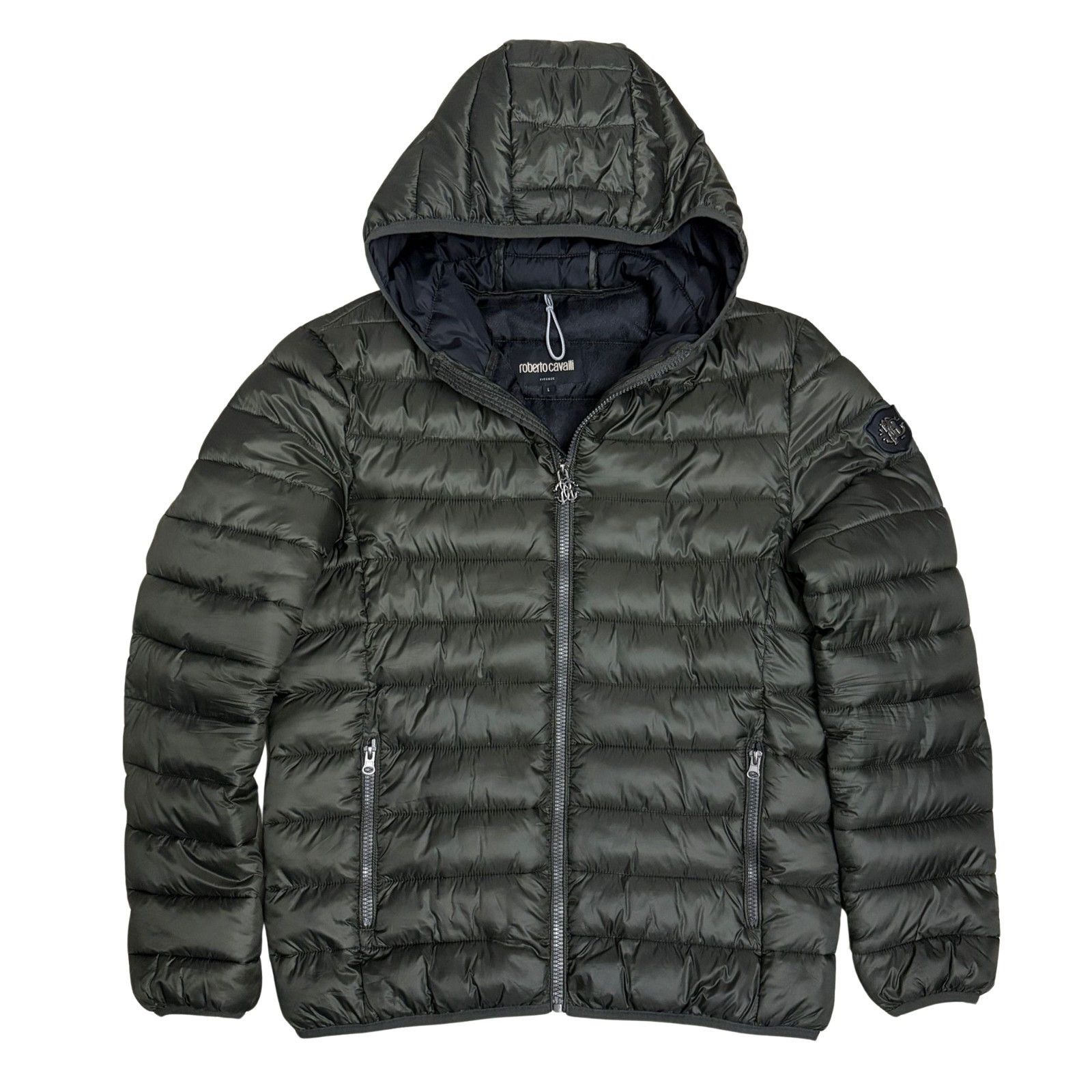 Roberto Cavalli ROBERTO CAVALLI Luxury Puffer Parka Jacket Coat Large Size L / US 10 / IT 46 - 1 Thumbnail