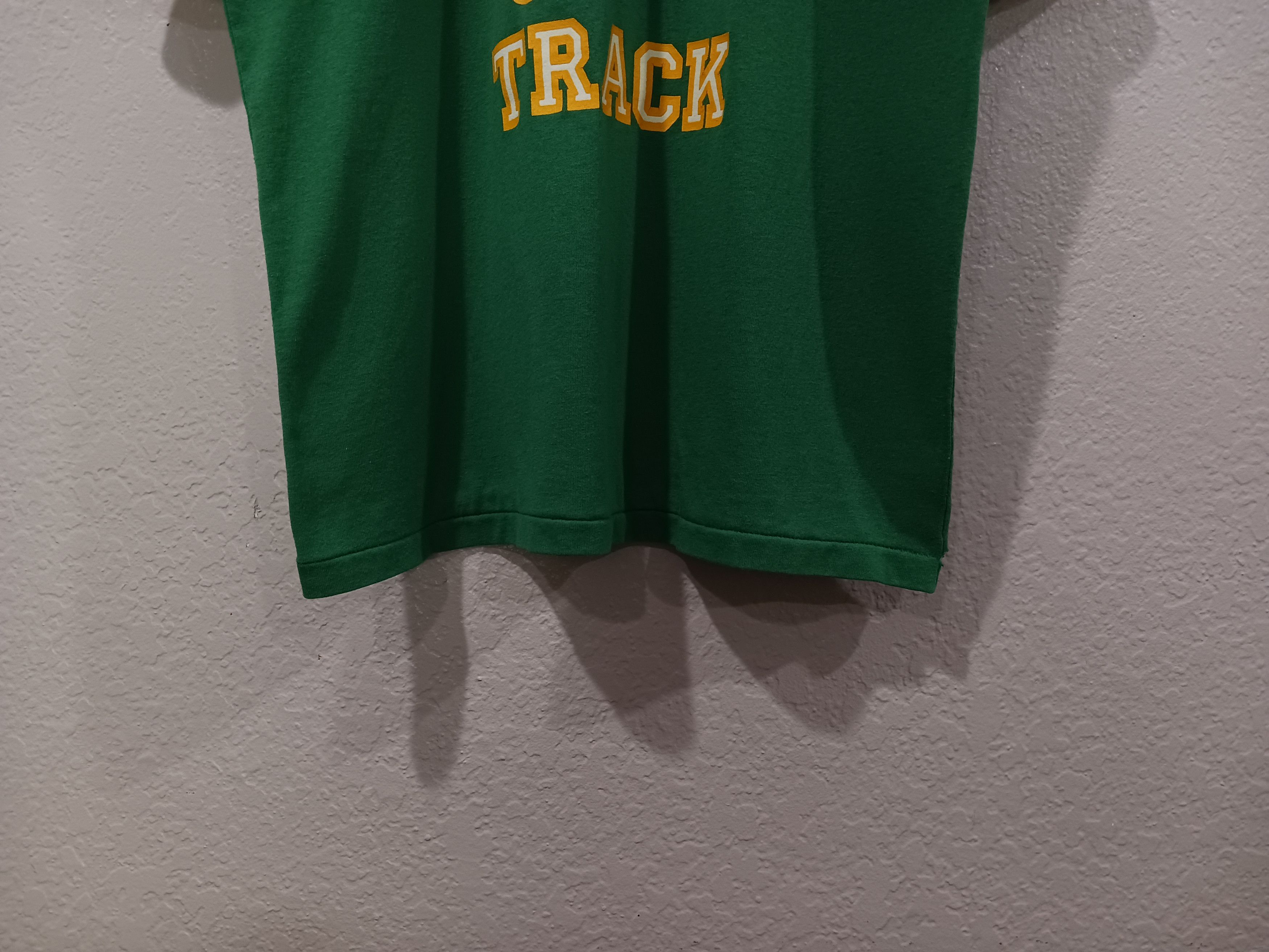 Vintage Don Alleson Athletic St. Kevin Track Vintage 90s V-Neck Tee Size US L / EU 52-54 / 3 - 10 Thumbnail