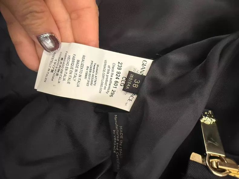 Versace Versace Cotton jacket Size US XS / EU 42 / 0 - 3 Thumbnail