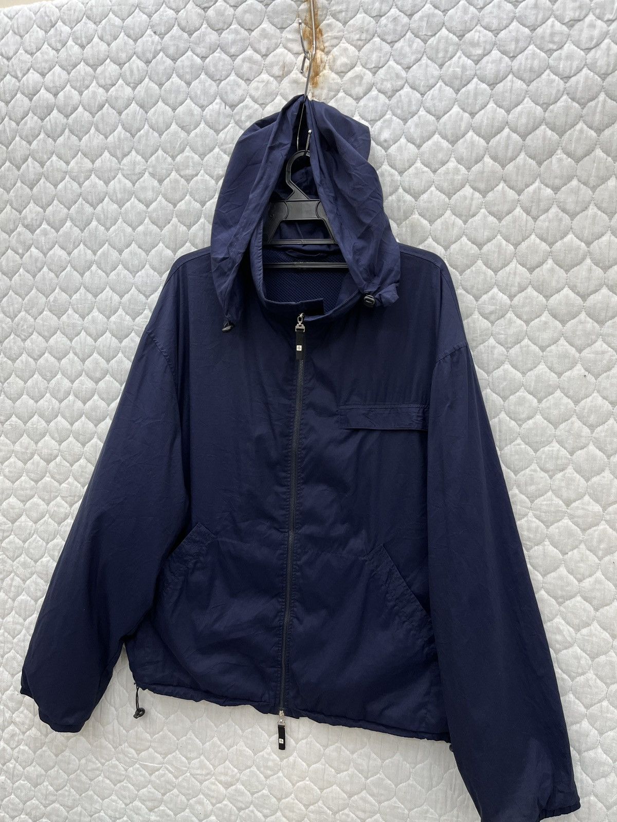 Giorgio Armani 🔥🔥🔥ARCHIVE GIORGIO ARMANI HOODIE LIGHT JACKET Size US L / EU 52-54 / 3 - 6 Thumbnail