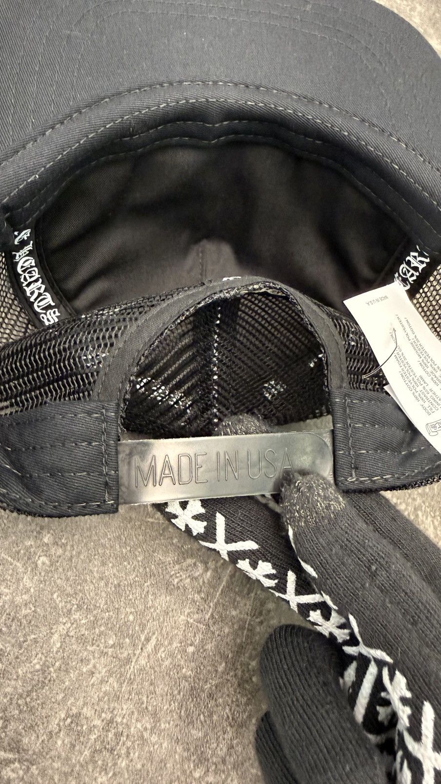 Chrome Hearts Ultra Rare Chrome Hearts Fuck Trucker Hats New Size ONE SIZE - 6 Thumbnail