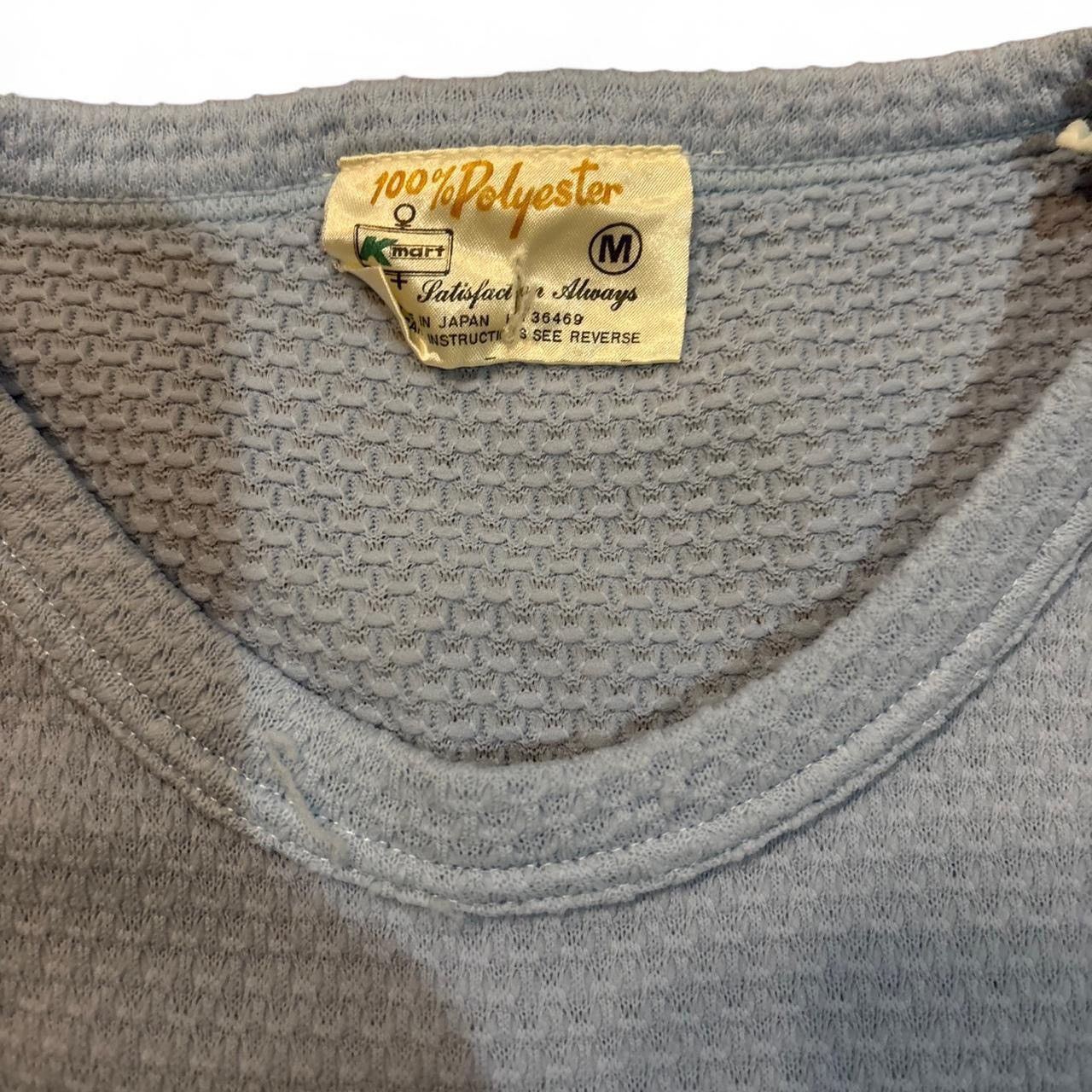 Japanese Brand Vintage Baby Blue Tee Size US S / EU 44-46 / 1 - 3 Thumbnail
